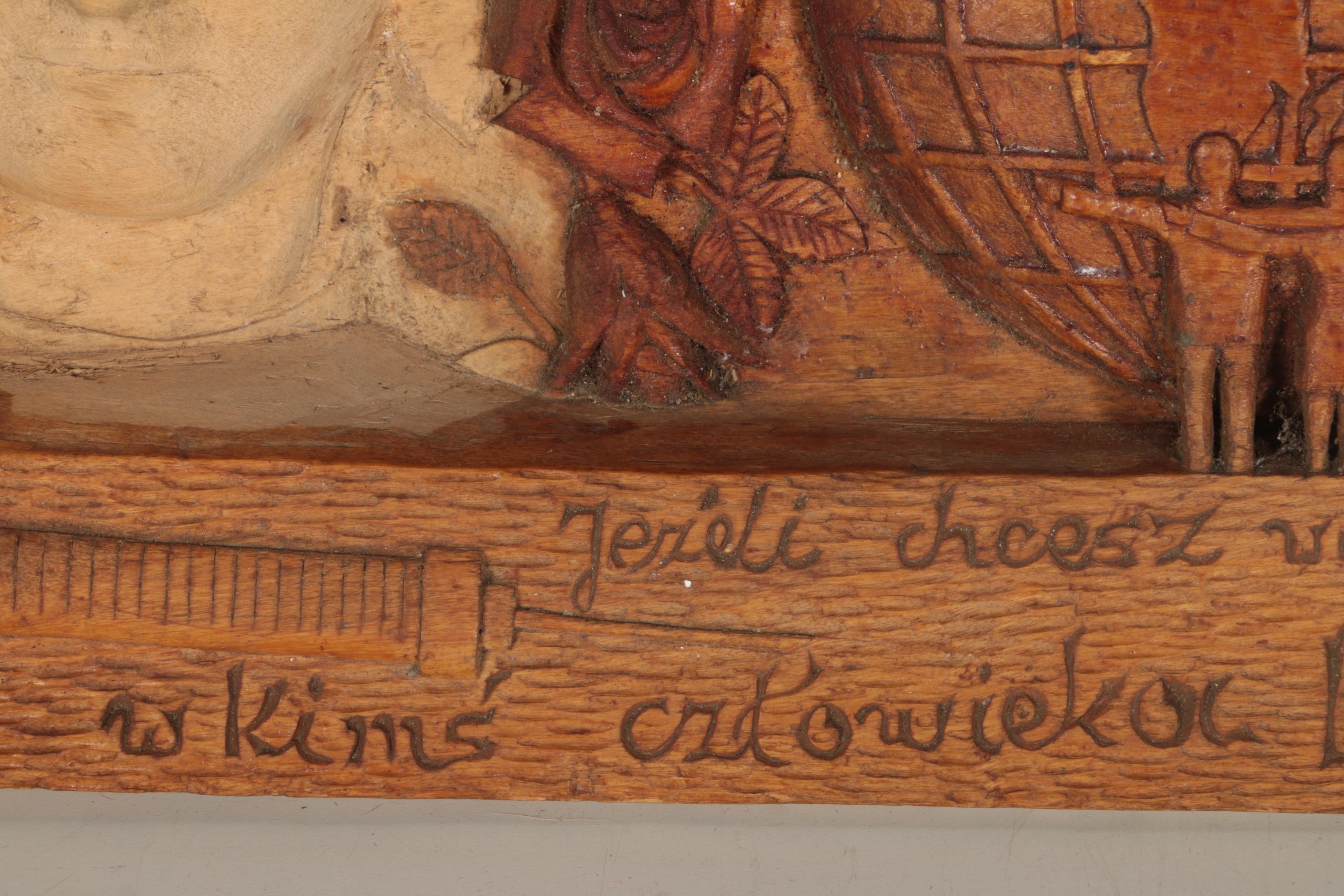 Polish Carved Wooden Folk Art