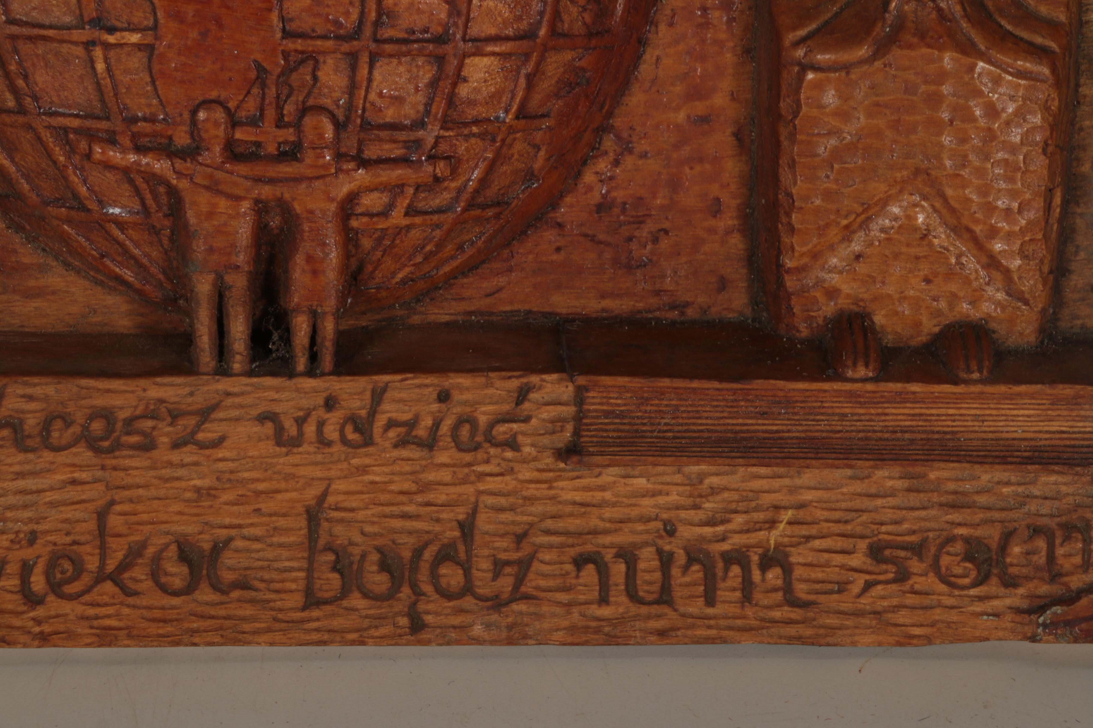 Polish Carved Wooden Folk Art