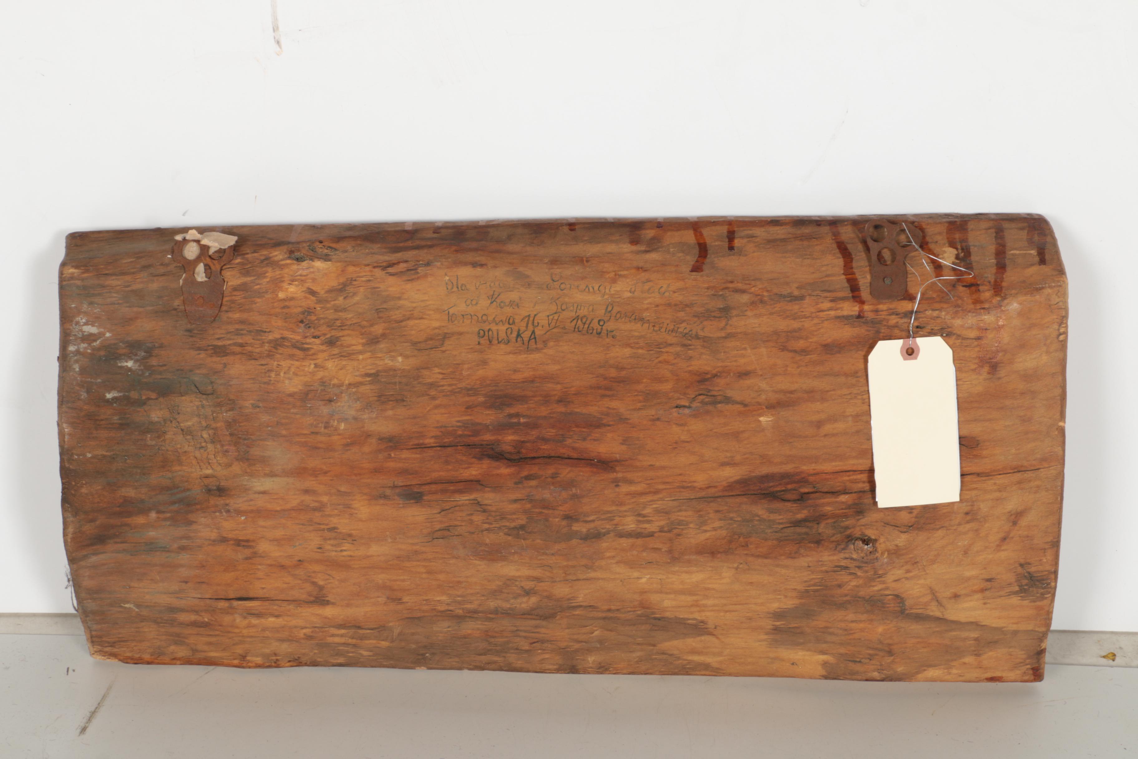 Polish Carved Wooden Folk Art