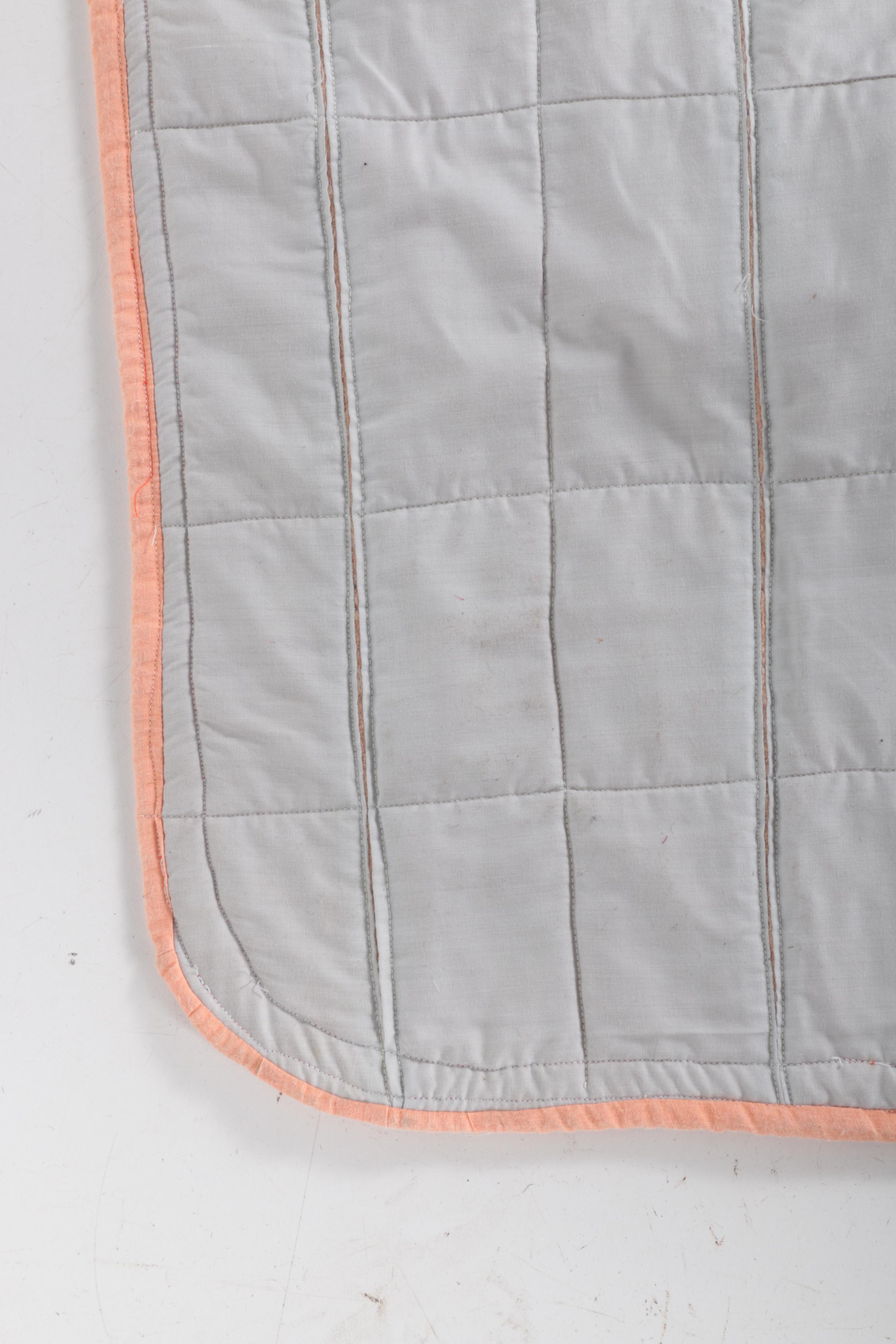 Hand Stitched Quilts Including "Feather Wreath"