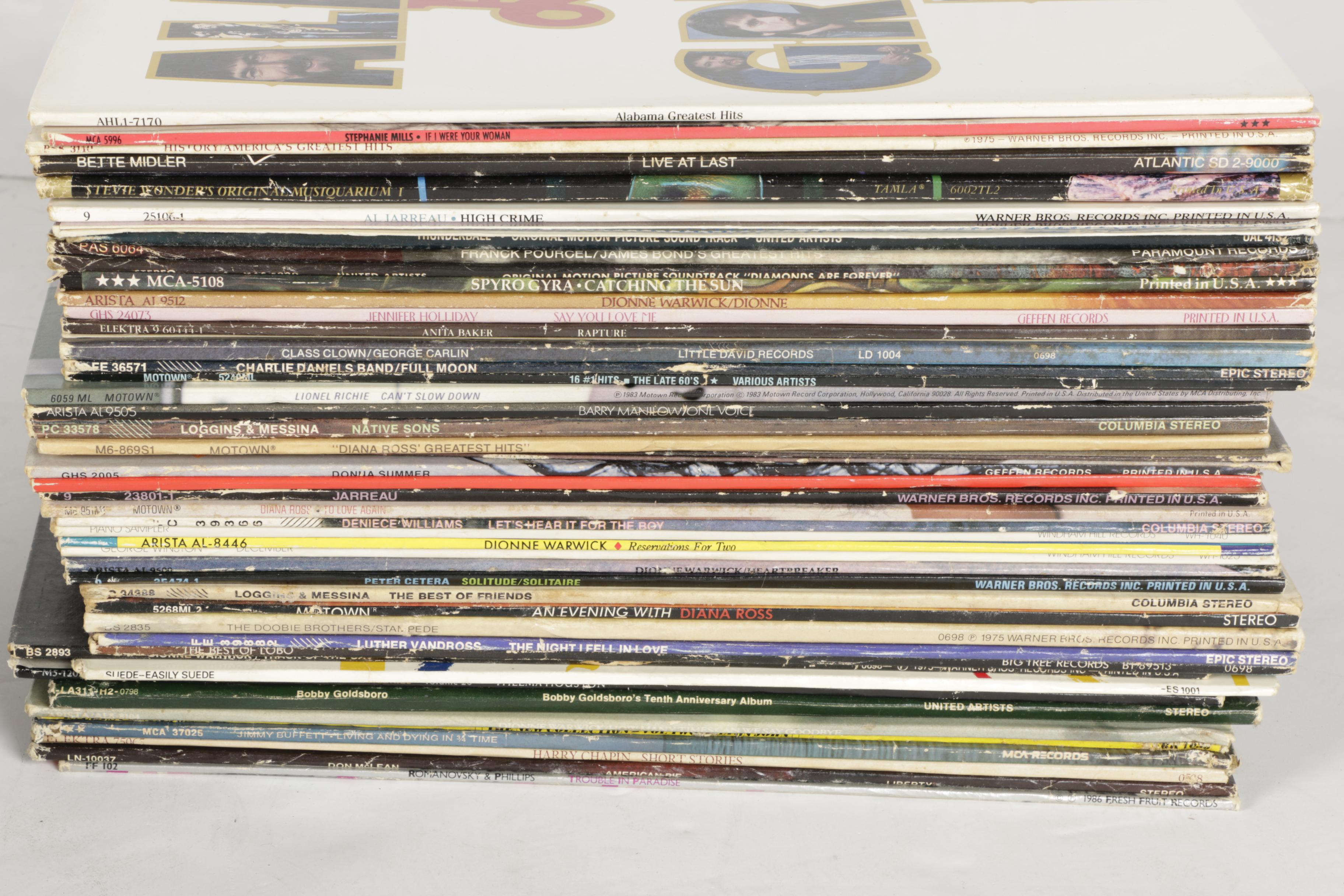 1980s LP Vinyl with Marvin Gaye, Billy Joel, Carly Simon + More