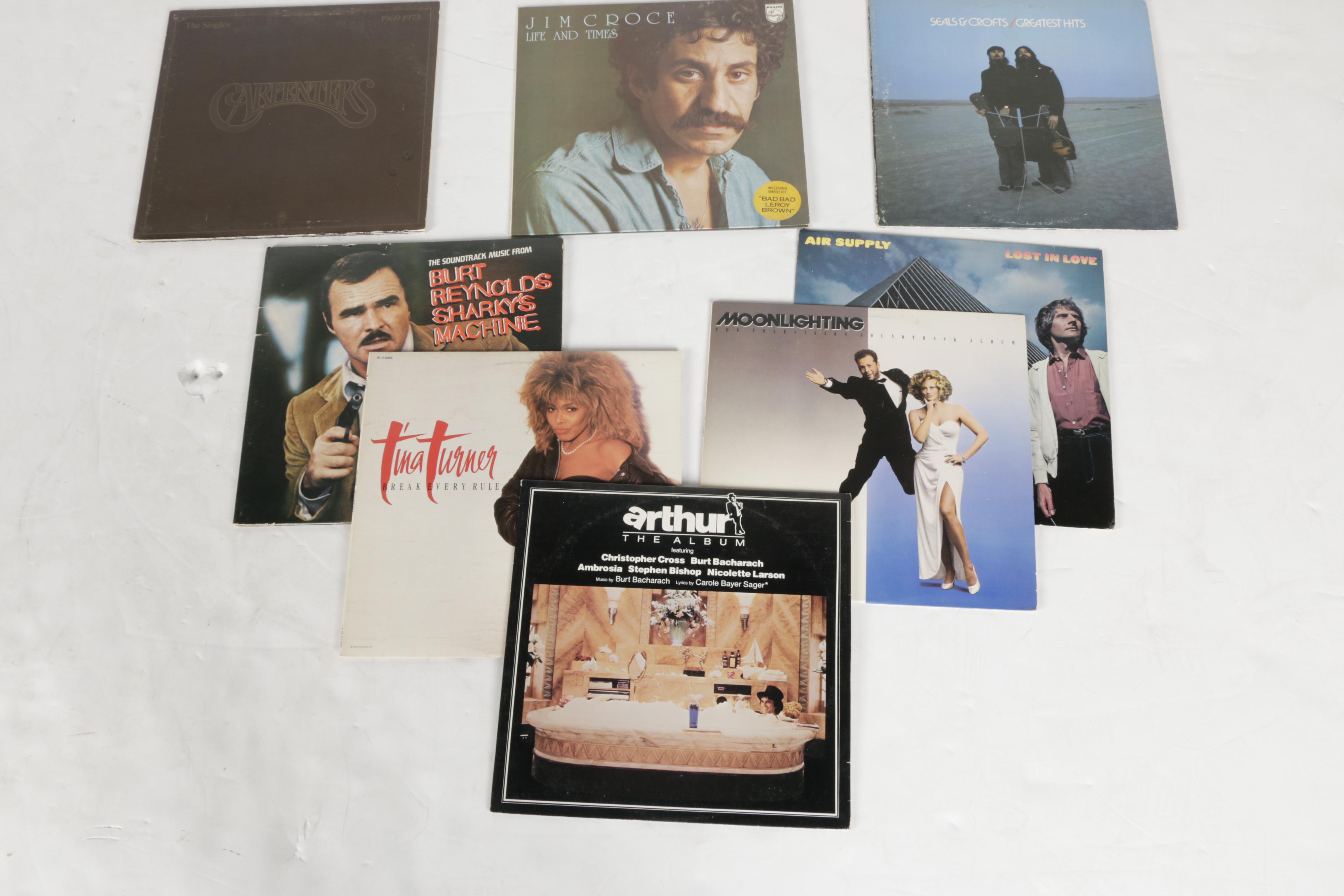 1980s LP Vinyl with Marvin Gaye, Billy Joel, Carly Simon + More