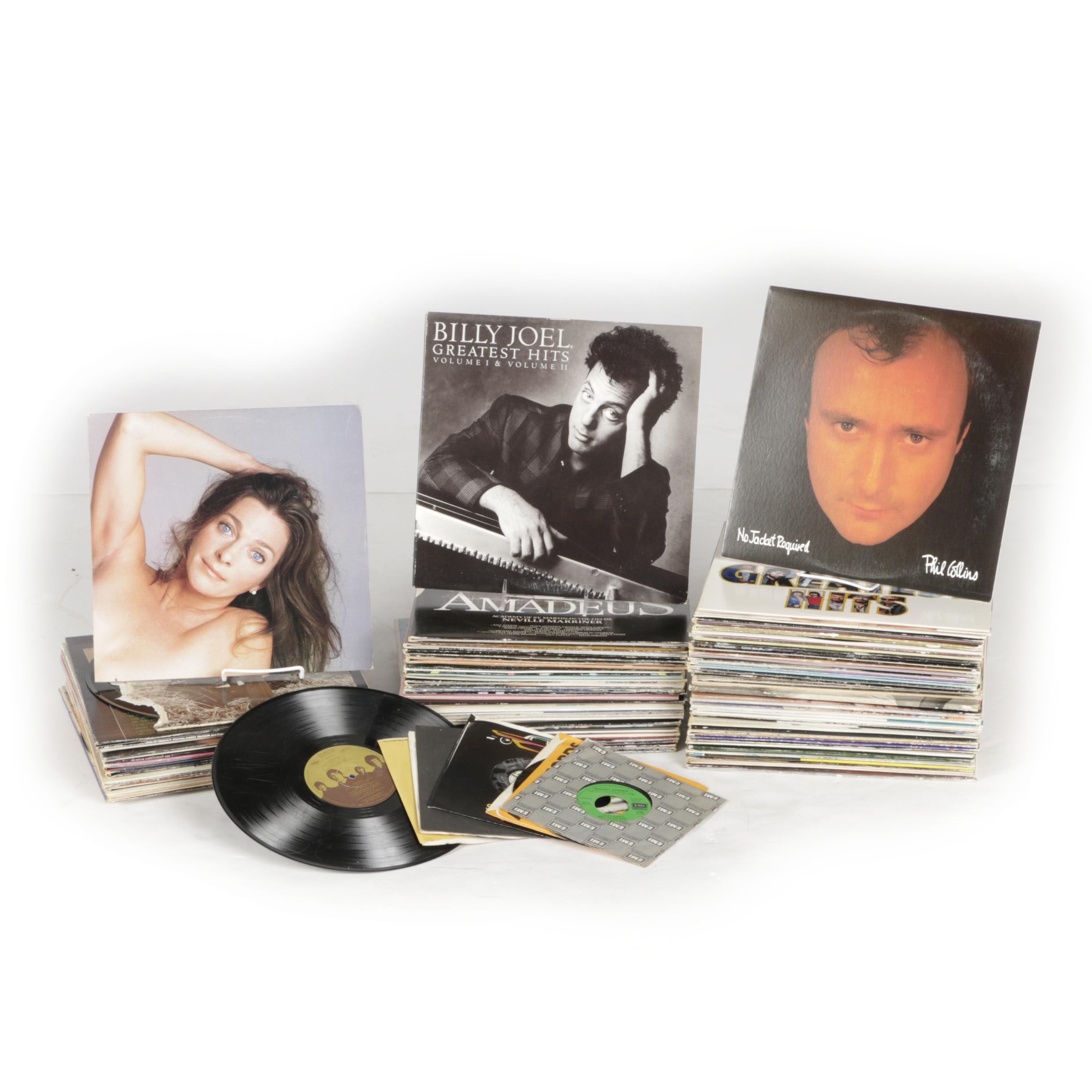 1980s LP Vinyl with Marvin Gaye, Billy Joel, Carly Simon + More