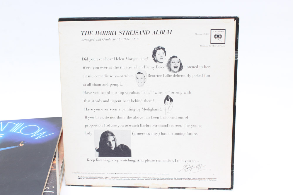 Jimmy Buffett, Streisand, Neil Diamond and Other Vintage LPs