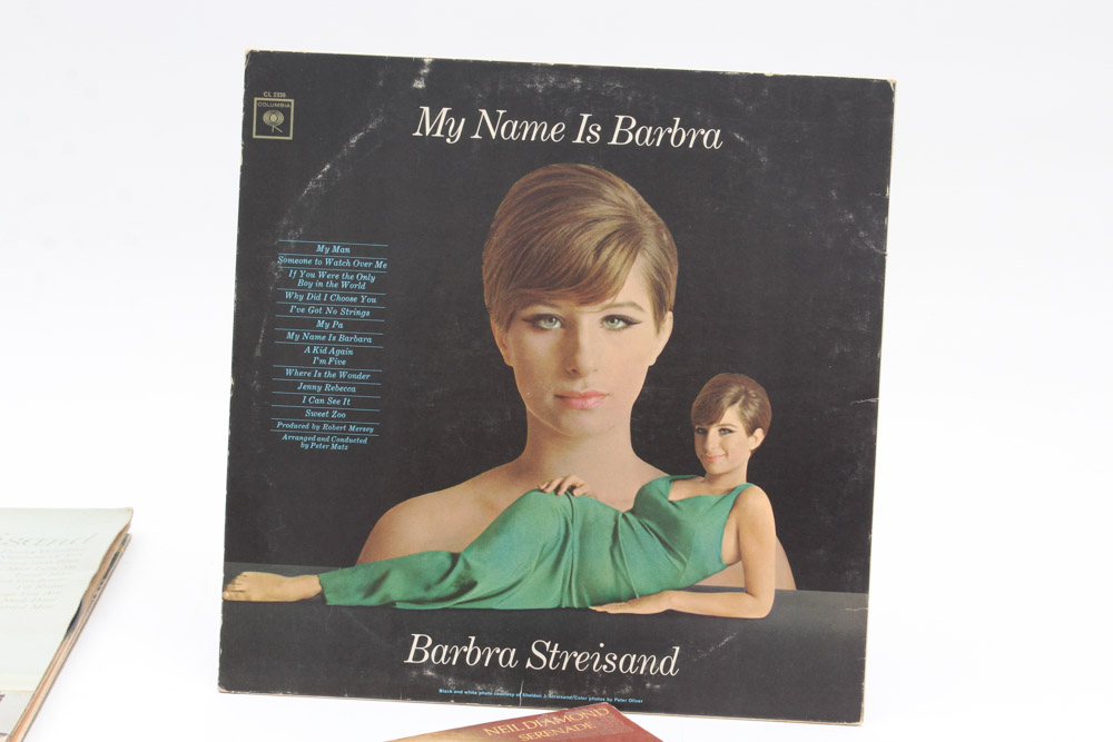 Jimmy Buffett, Streisand, Neil Diamond and Other Vintage LPs