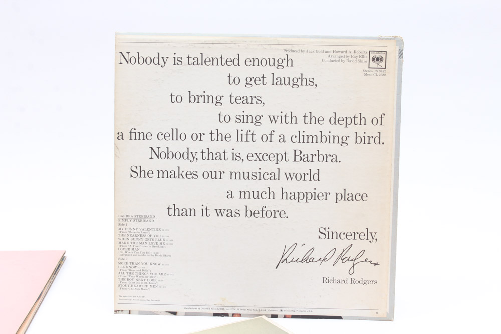 Jimmy Buffett, Streisand, Neil Diamond and Other Vintage LPs