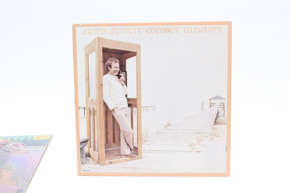Jimmy Buffett, Streisand, Neil Diamond and Other Vintage LPs