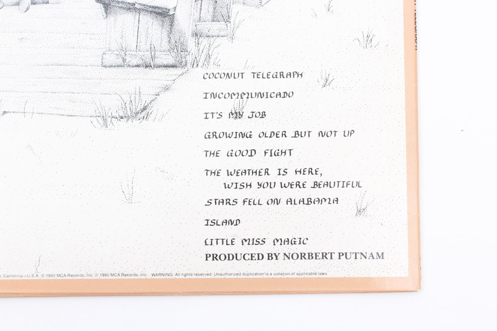 Jimmy Buffett, Streisand, Neil Diamond and Other Vintage LPs