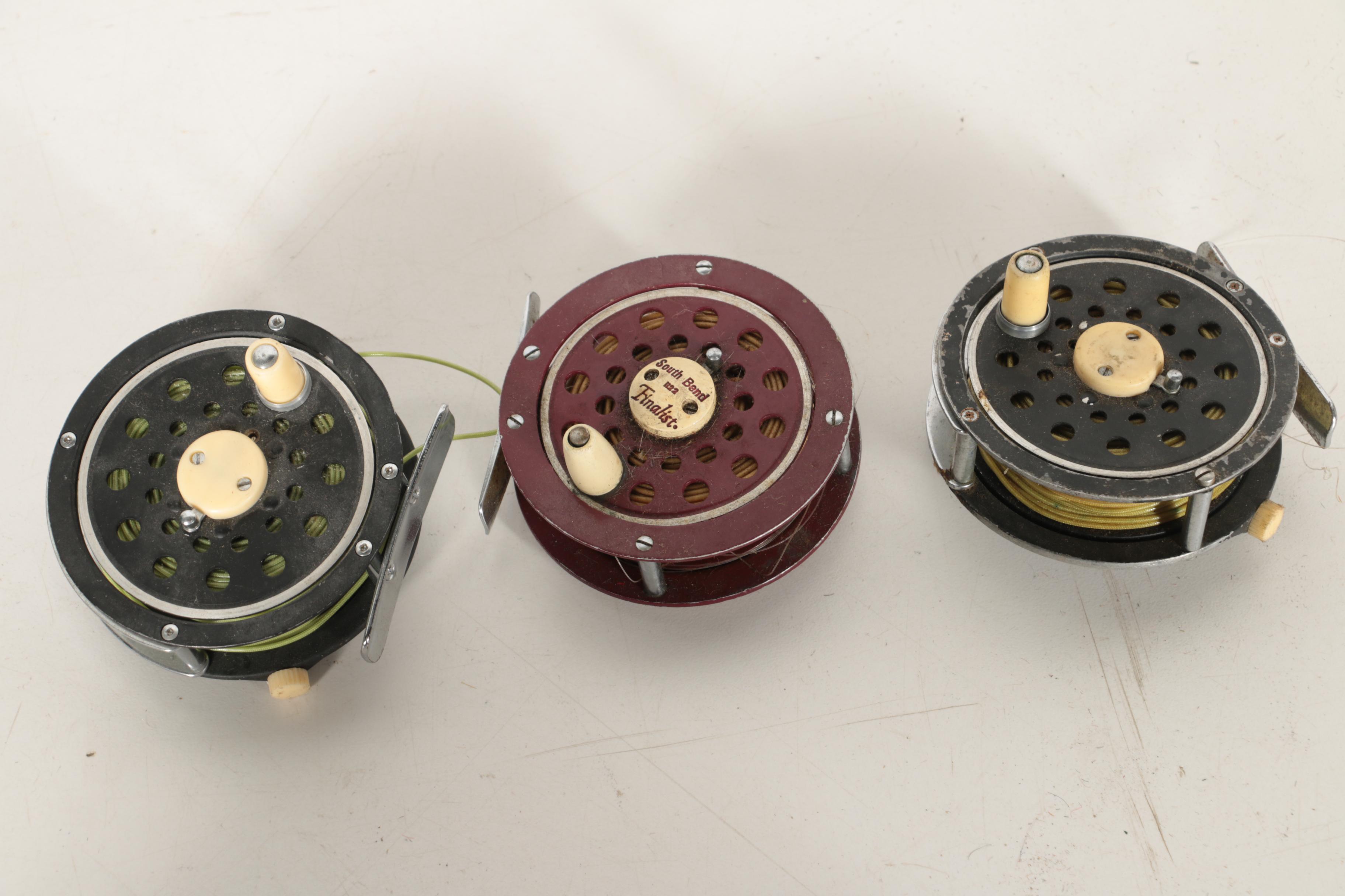 Large Assortment of Fishing Rods, Reels, Lures and Tackle with Box