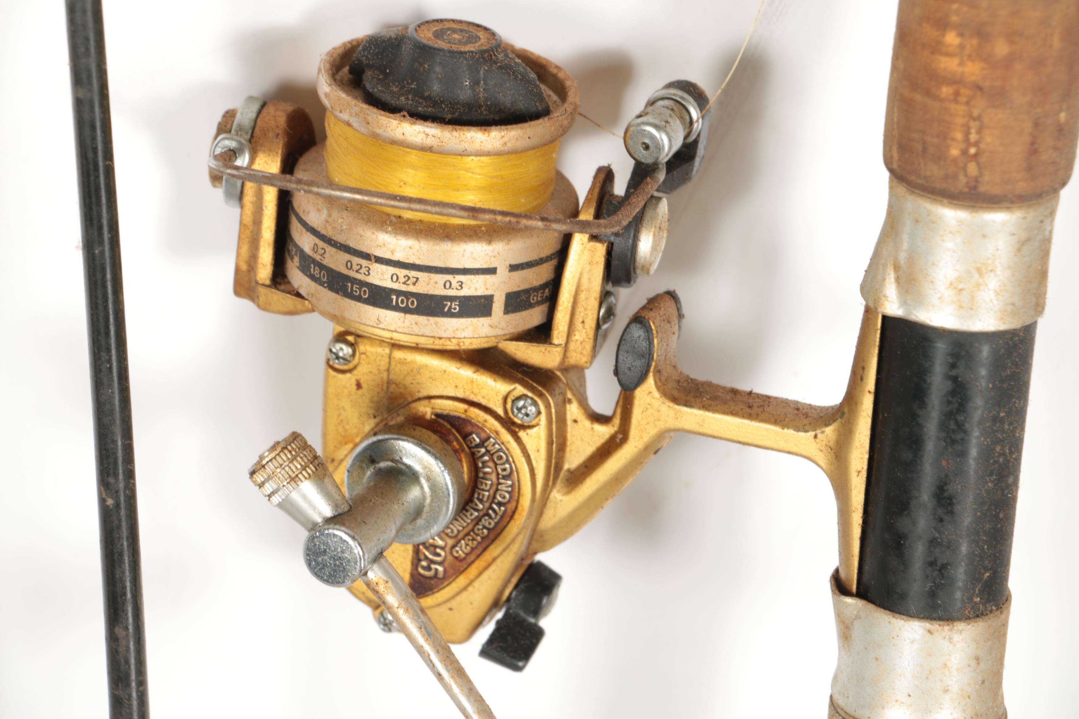 Large Assortment of Fishing Rods, Reels, Lures and Tackle with Box