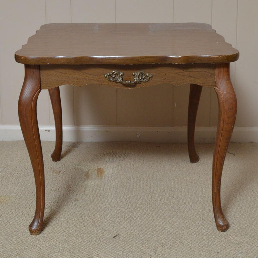 Queen Anne Style Side Table