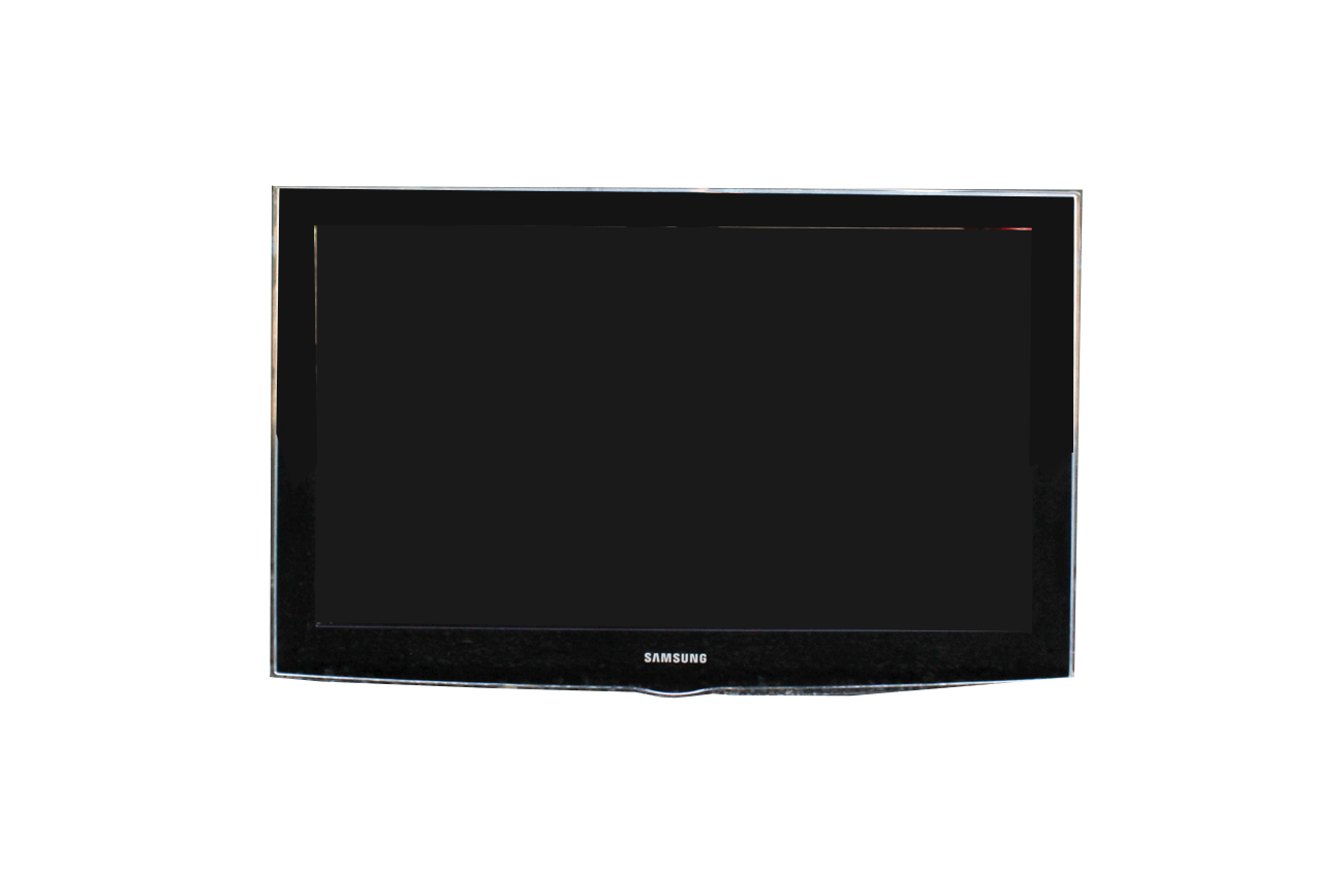 31.5" Samsung Flat Screen Television with Wall Mount