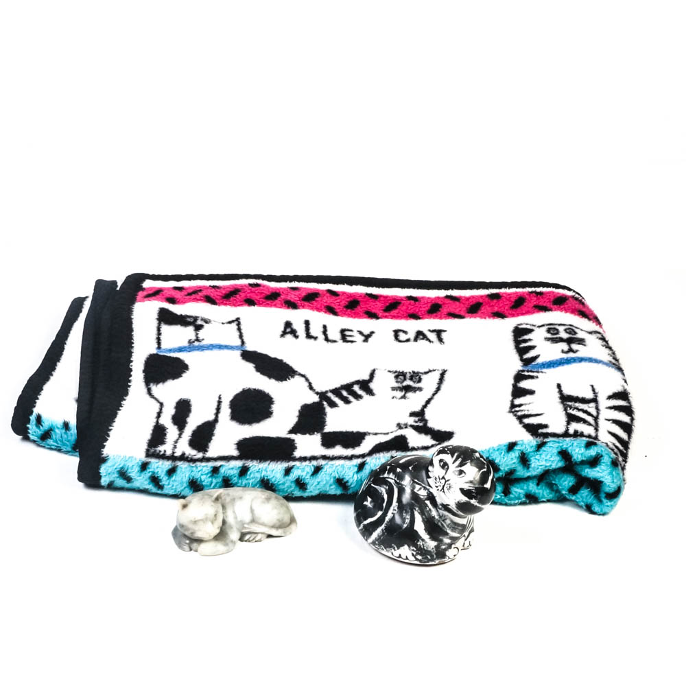 Collection of Cat-Themed Items