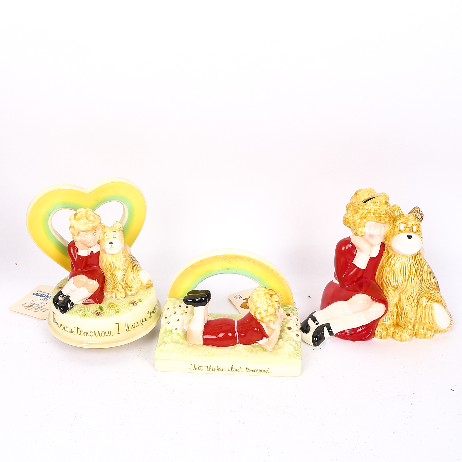 Applause "Annie" Bank, Musical Figurine, and Figurine