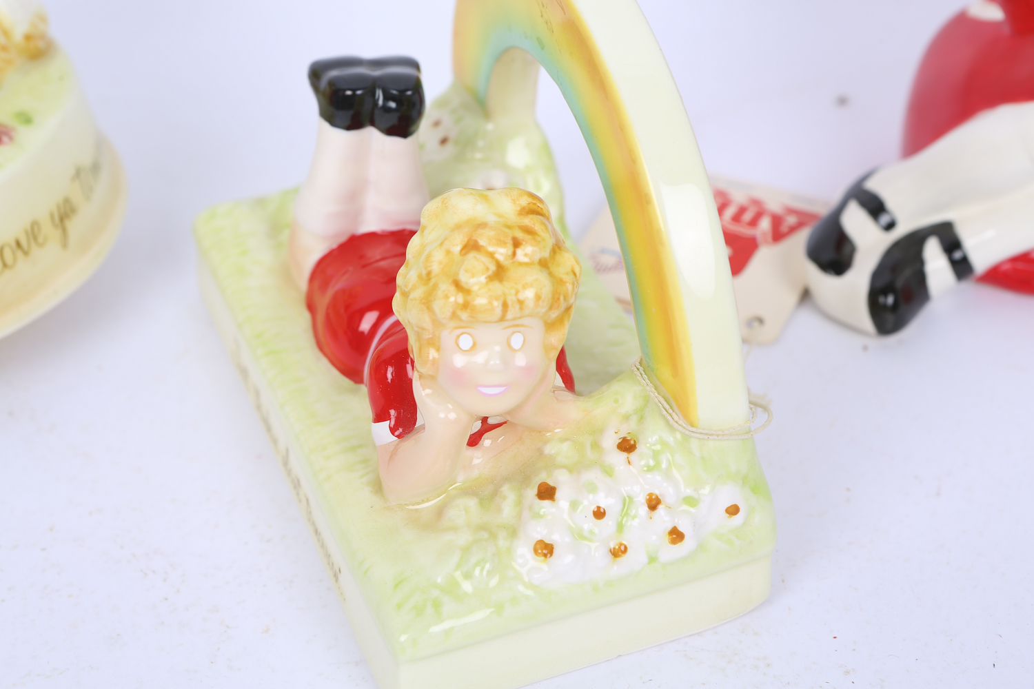 Applause "Annie" Bank, Musical Figurine, and Figurine