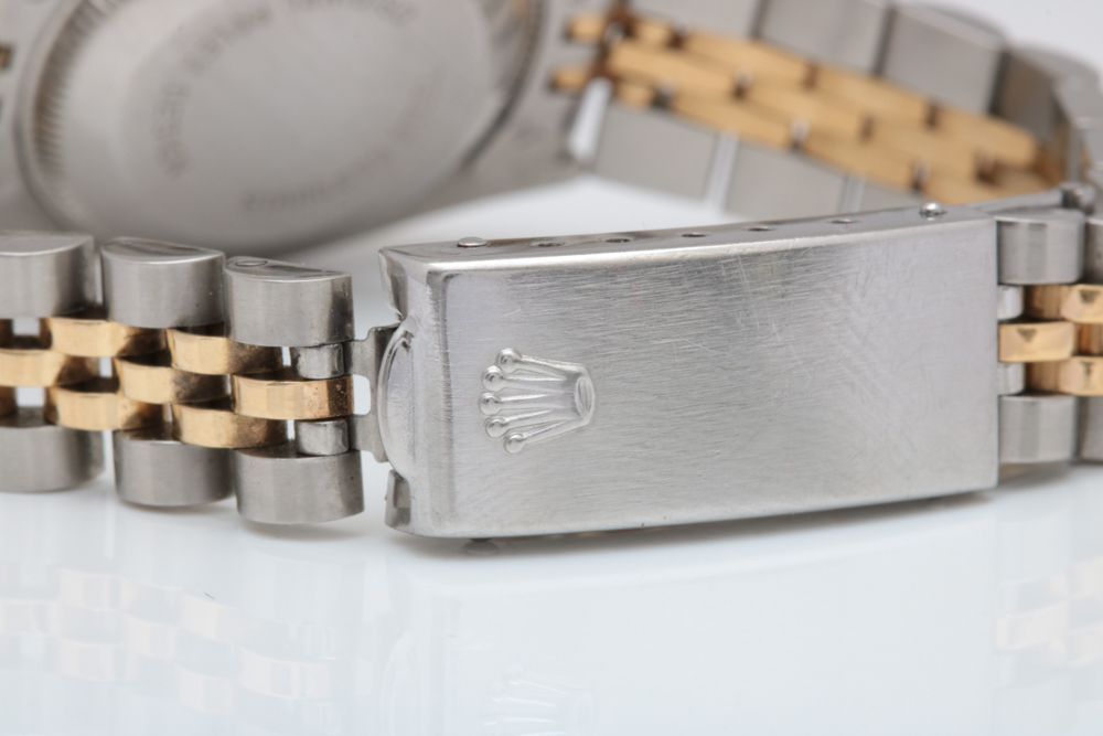 18K Gold & Stainless Steel Rolex Oyster Perpetual Datejust Watch