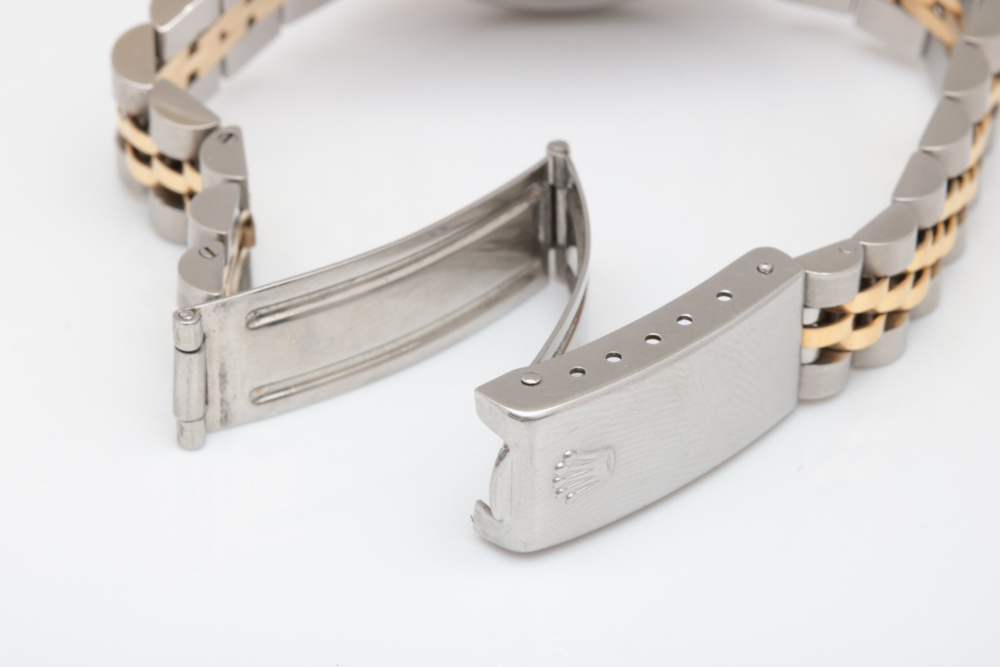 18K Gold & Stainless Steel Rolex Oyster Perpetual Datejust Watch