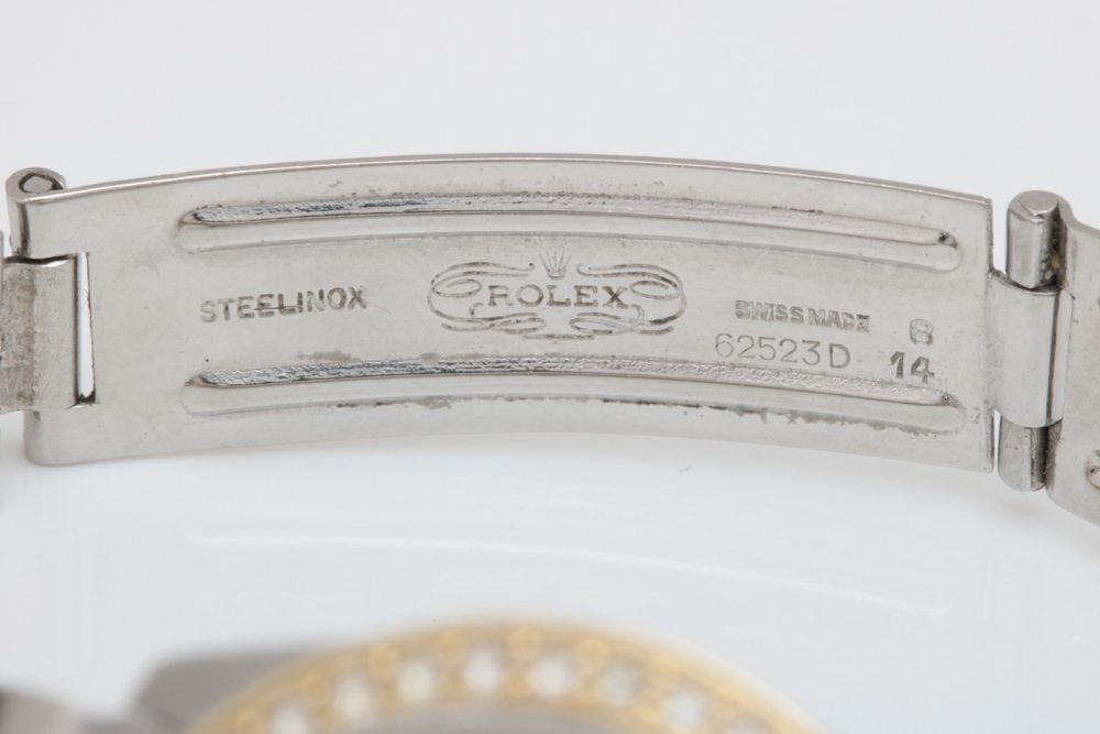 18K Gold & Stainless Steel Rolex Oyster Perpetual Datejust Watch