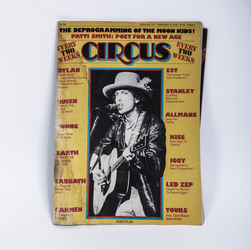 Vintage 1976 Circus Magazine