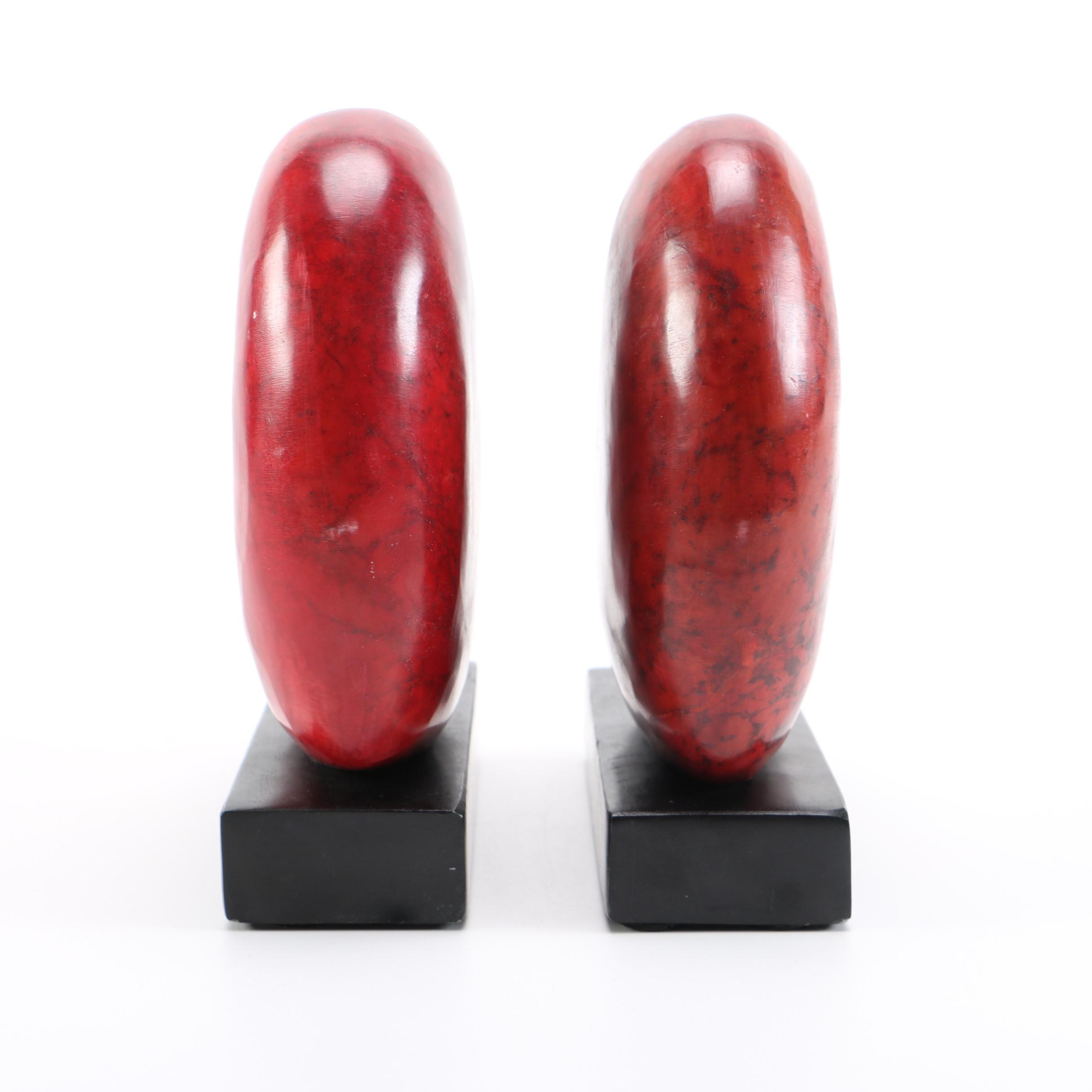 Dyed Stone Bookends