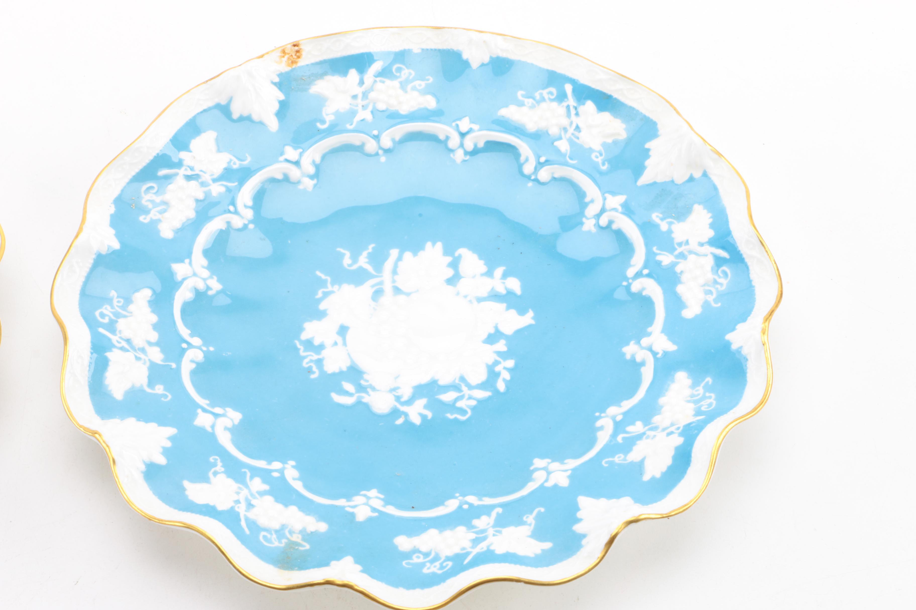 Royal Crown Derby "Pershore" Plates Circa 1920
