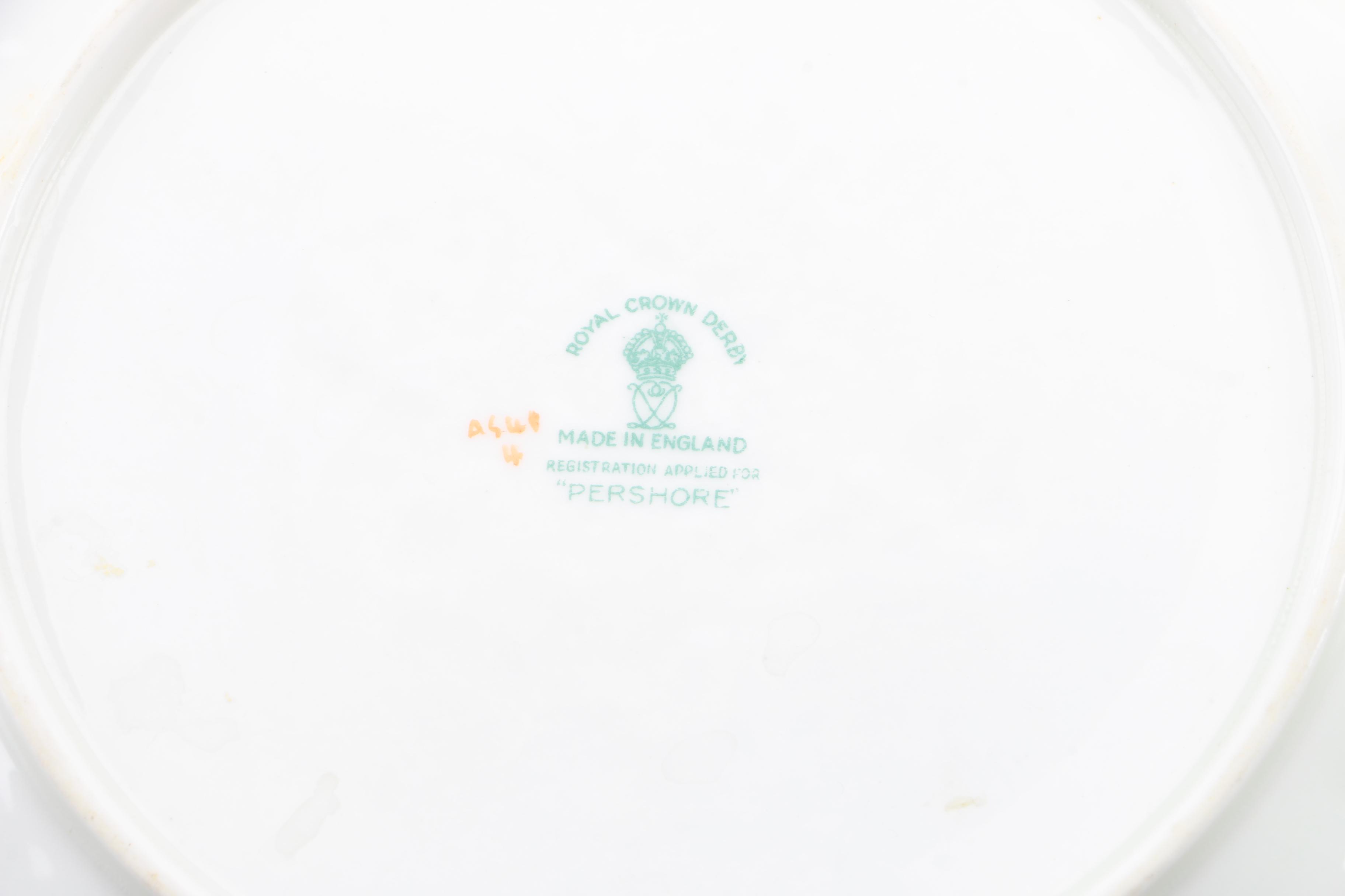 Royal Crown Derby "Pershore" Plates Circa 1920