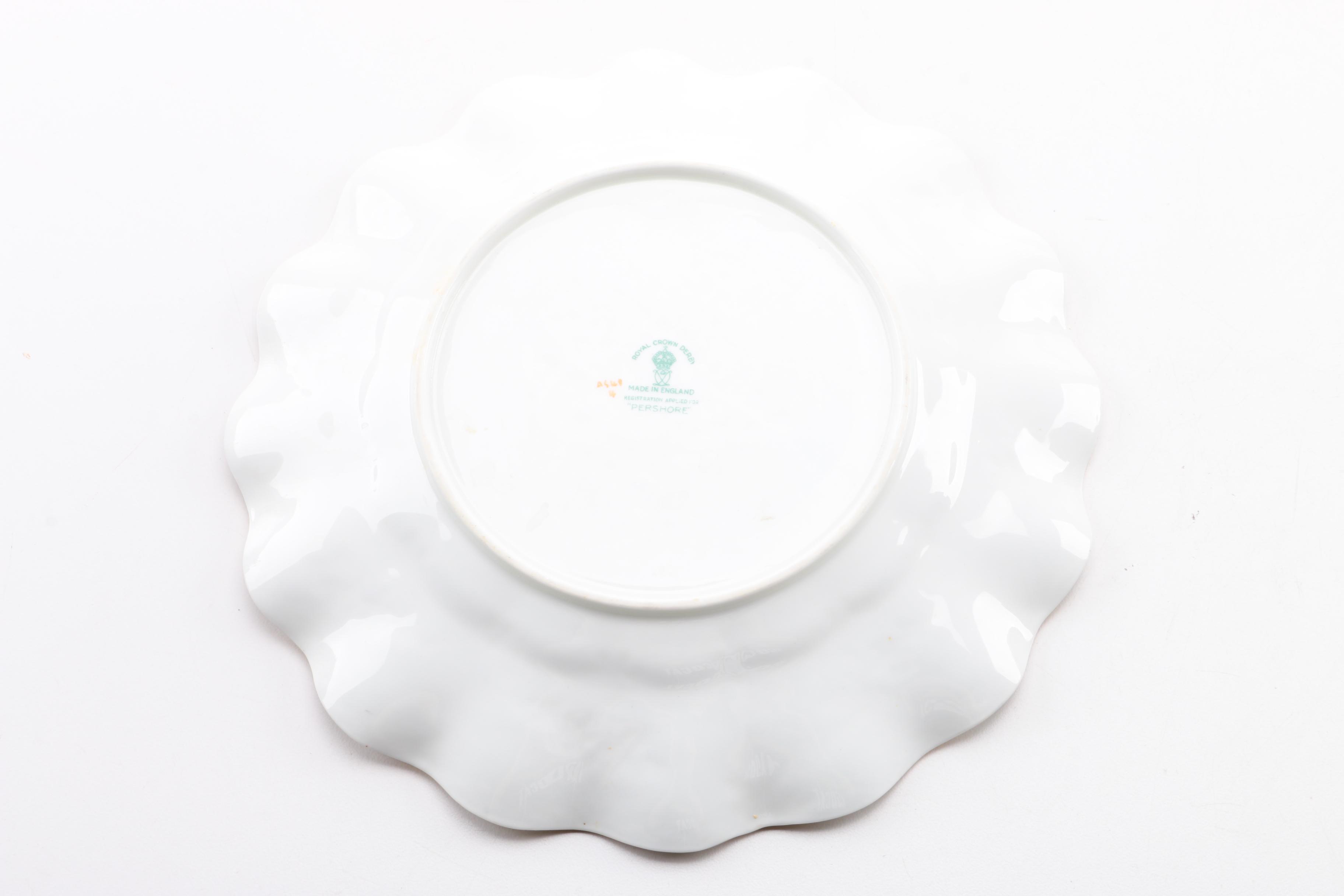 Royal Crown Derby "Pershore" Plates Circa 1920