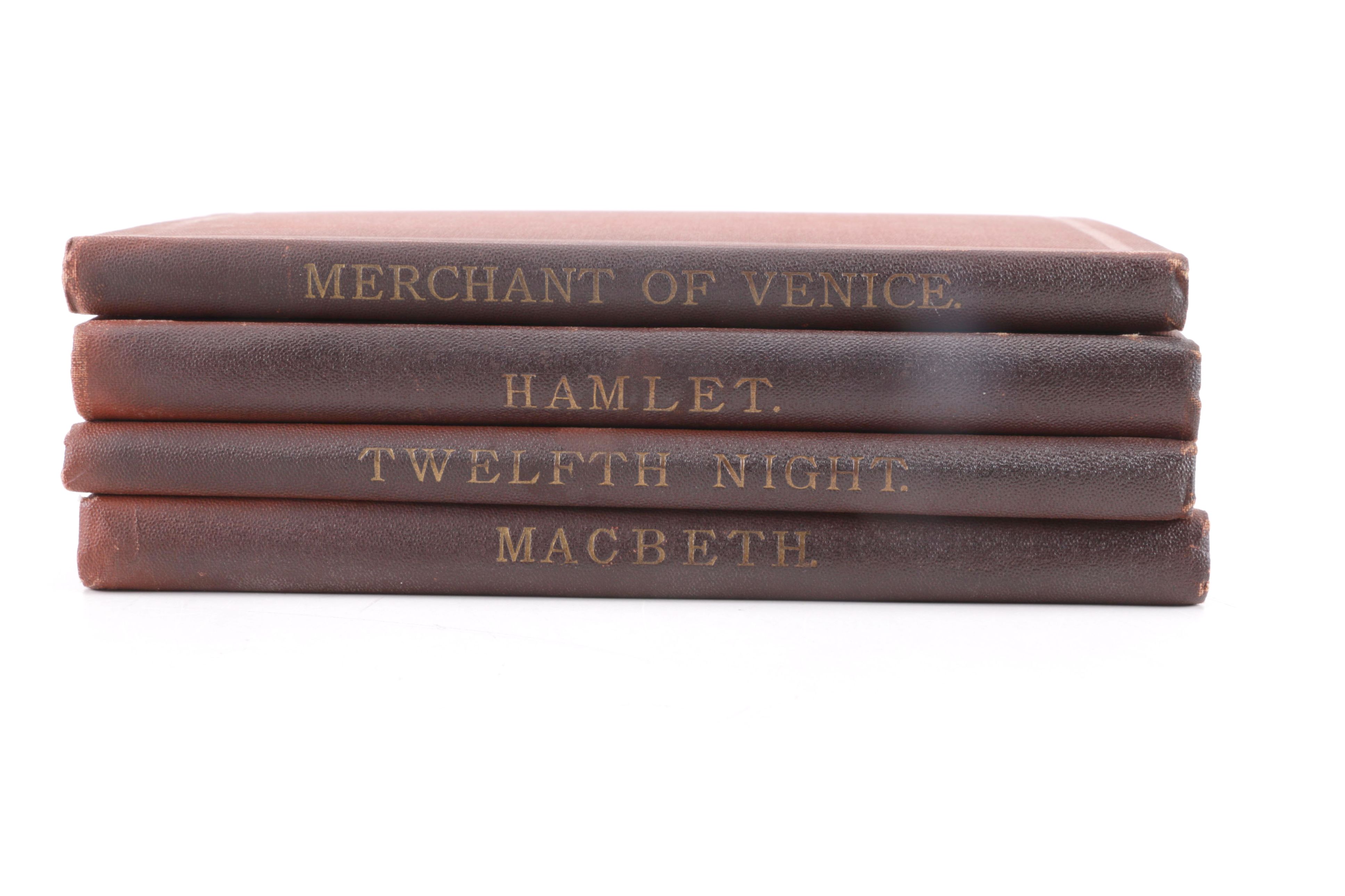 Late-Nineteenth-Century "English Classics" Shakespeare Volumes