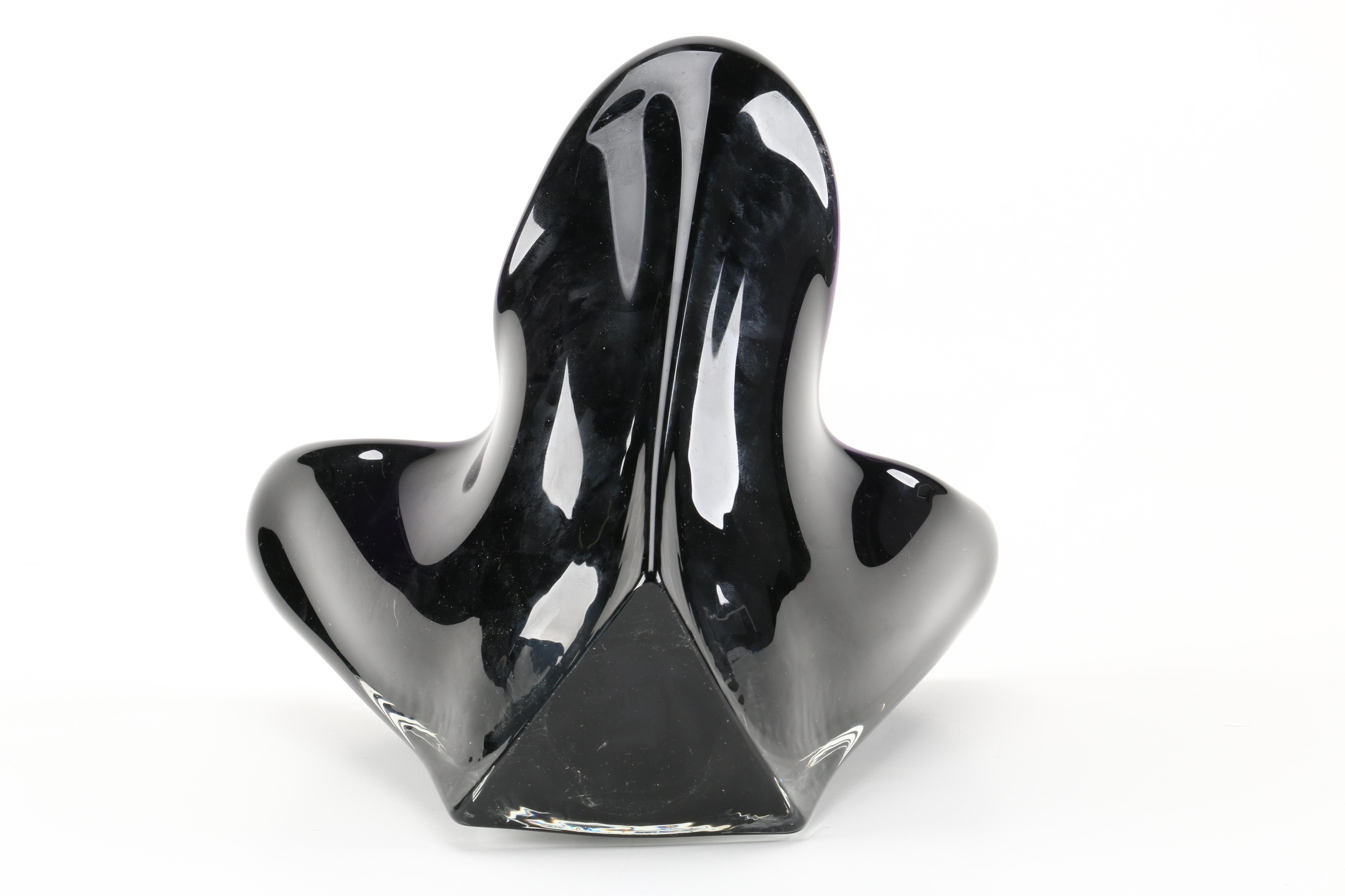 Vintage Black Amethyst Glassware