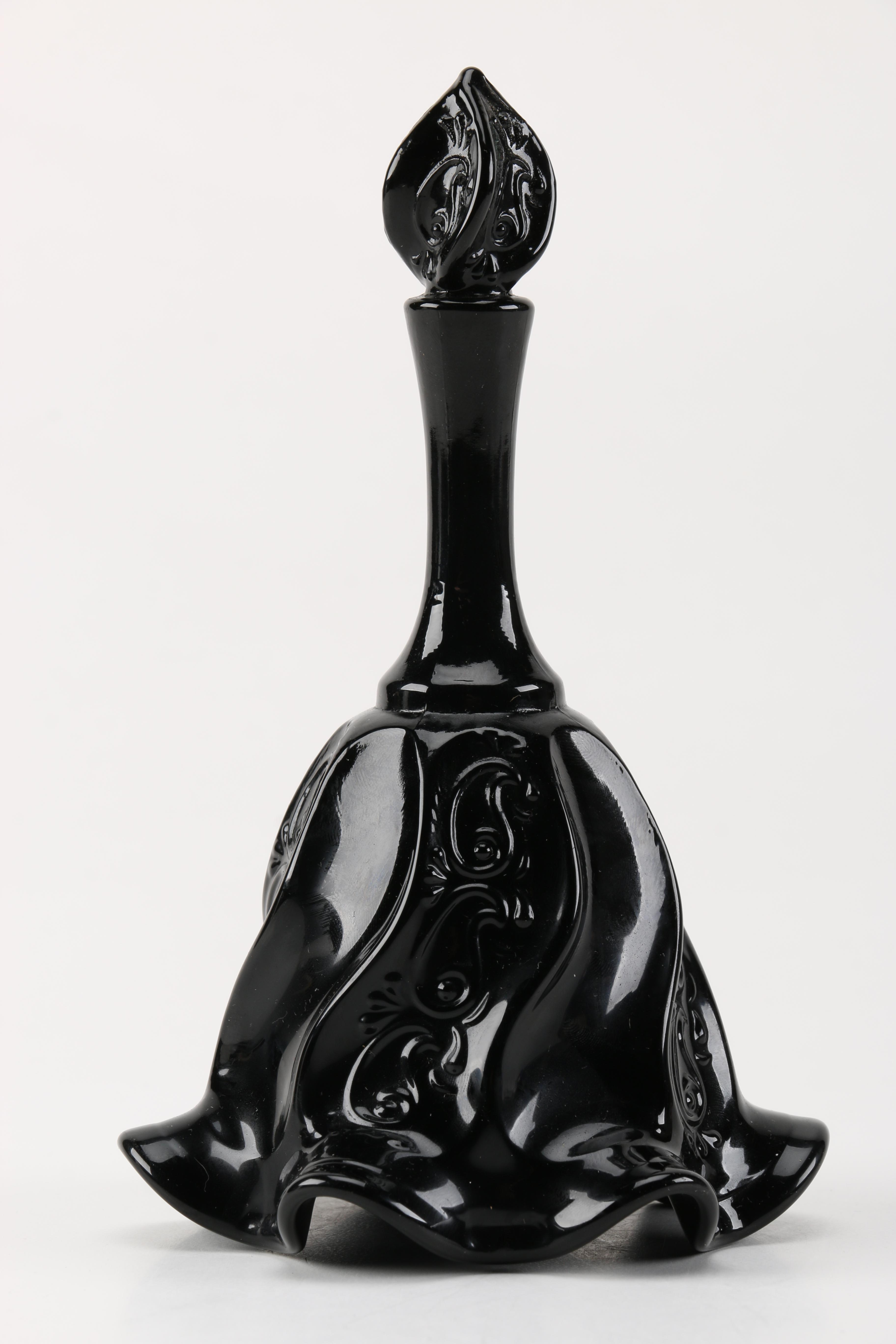 Vintage Black Amethyst Glassware