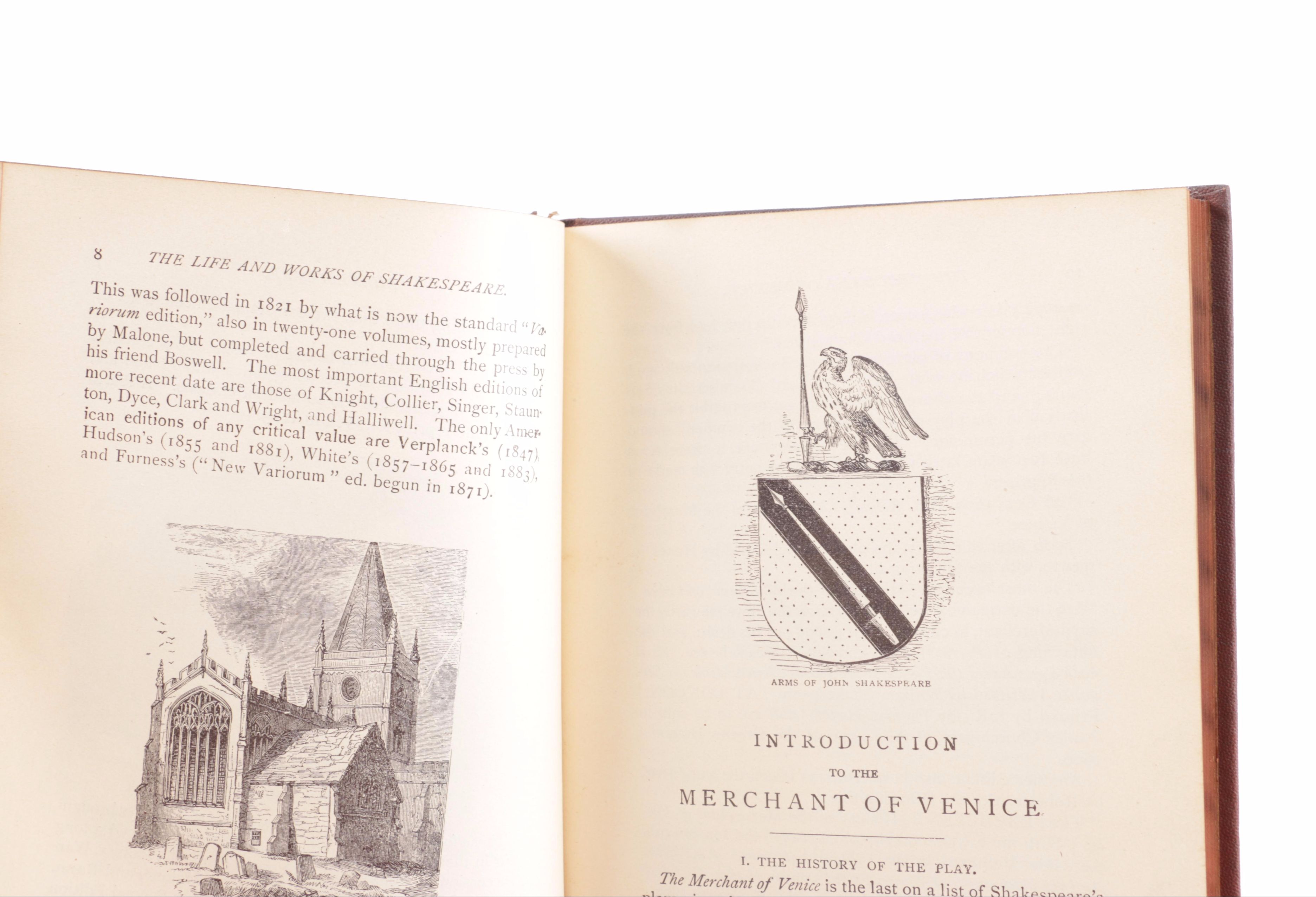 Late-Nineteenth-Century "English Classics" Shakespeare Volumes