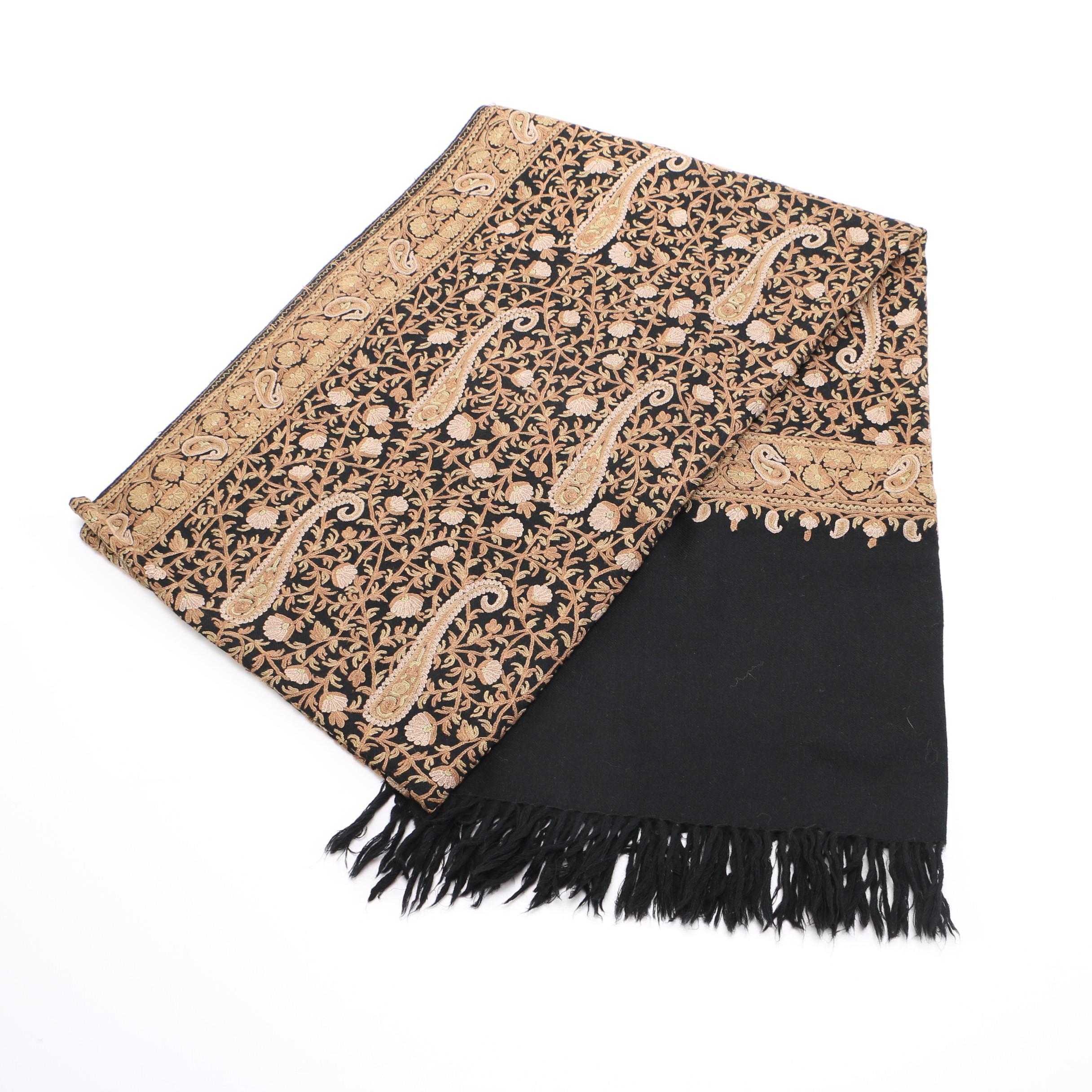 Paisley Print Pashmina Scarf