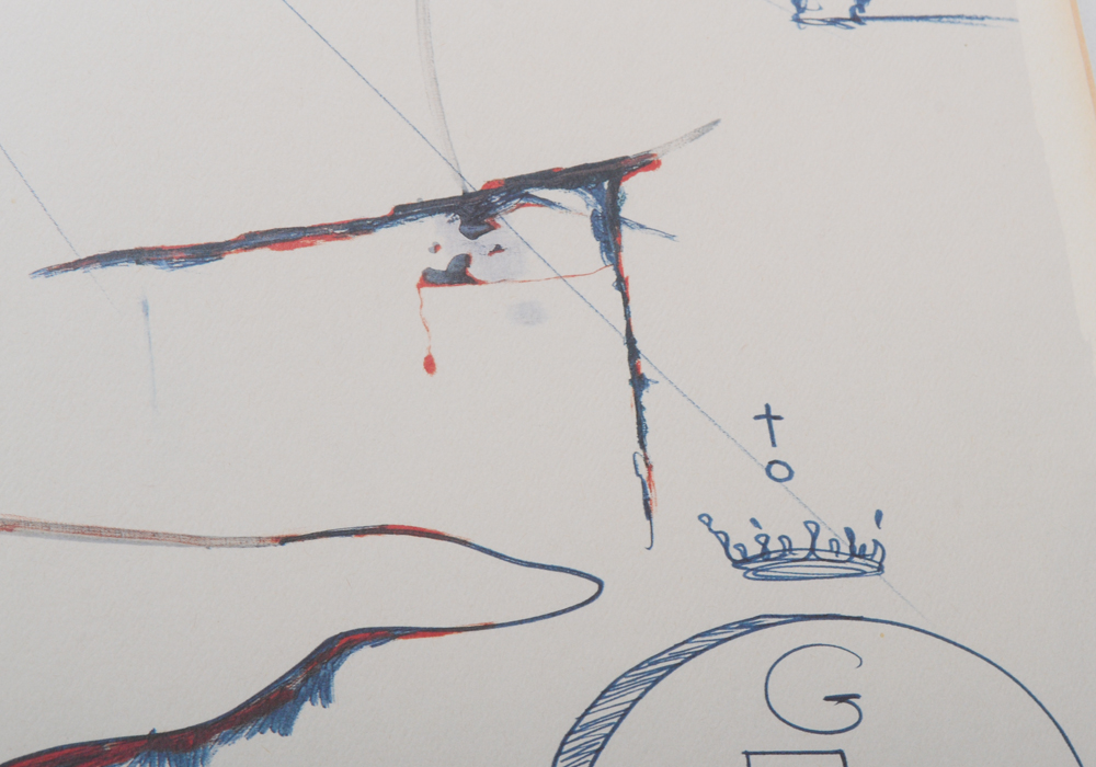 Limited Edition Offset Lithograph After Salvador Dali's "Don Quixote on an Infinite Landscape"