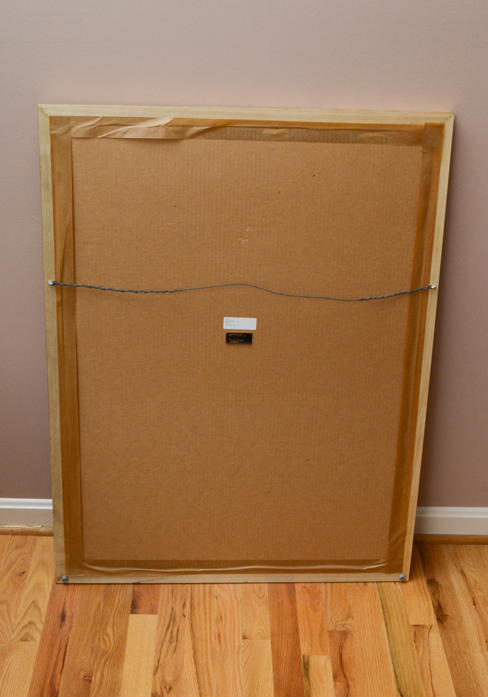 Limited Edition Offset Lithograph After Salvador Dali's "Don Quixote on an Infinite Landscape"