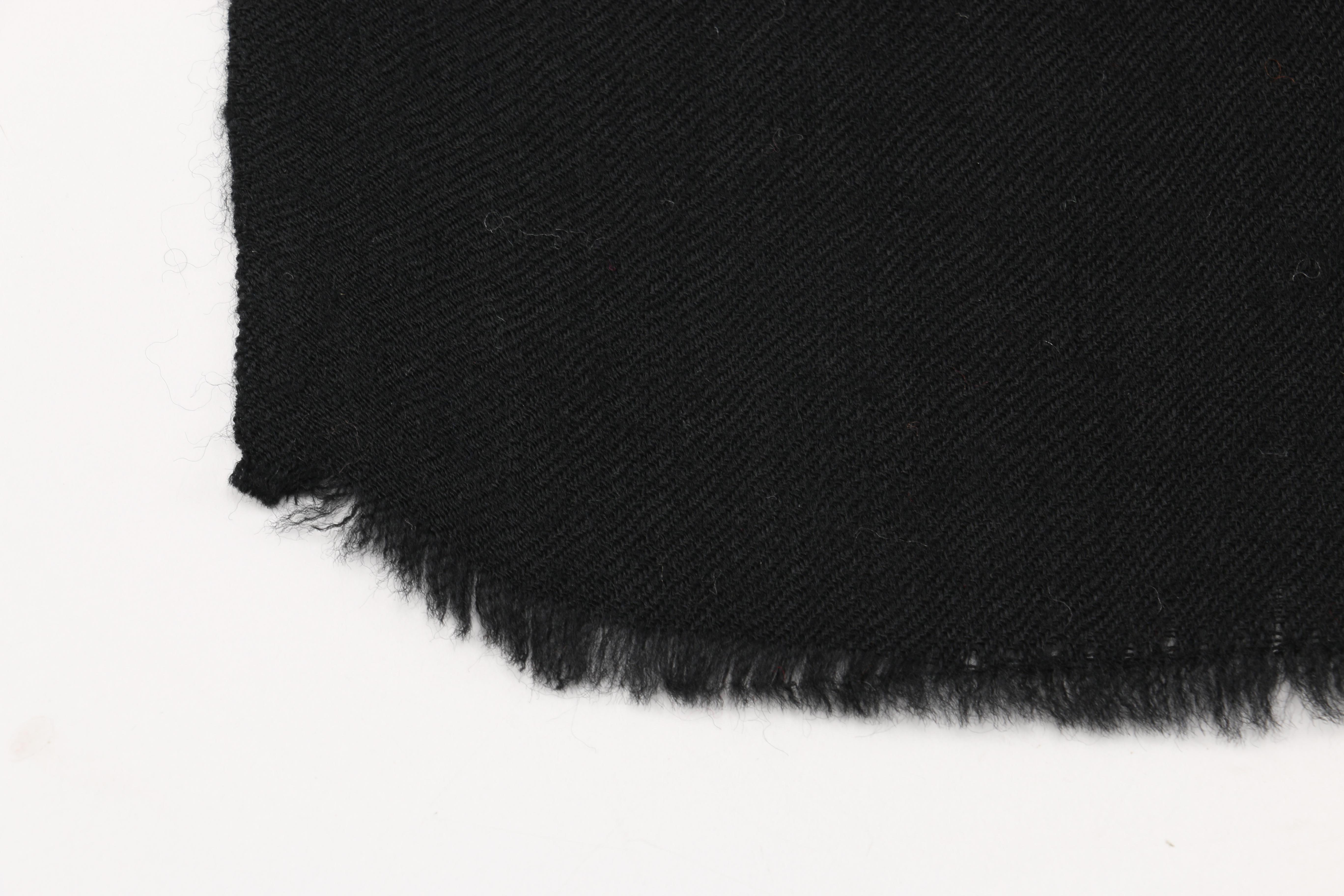 Floral Embroidered Scarf