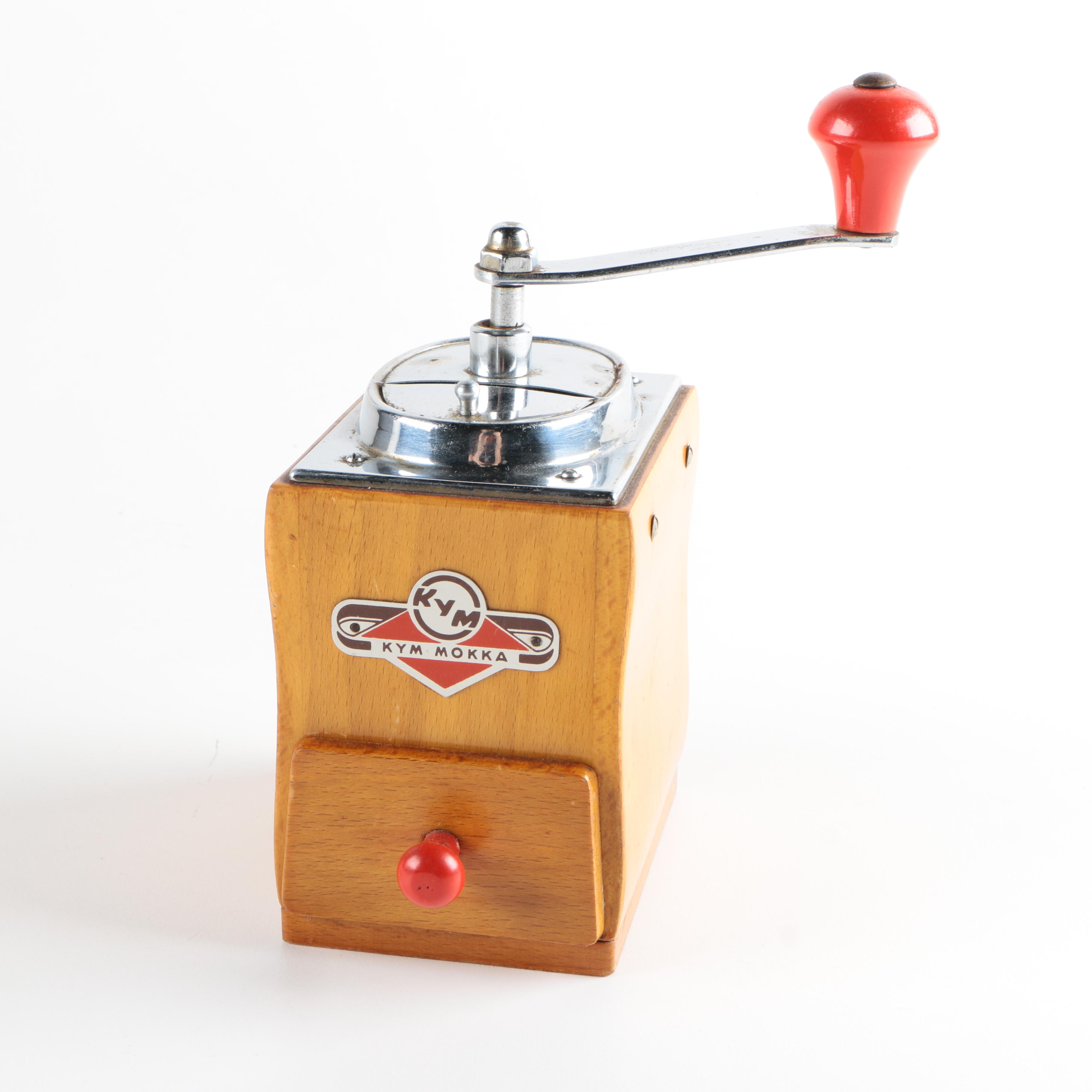 Vintage Art Deco Style Kym Mokka Coffee Grinder