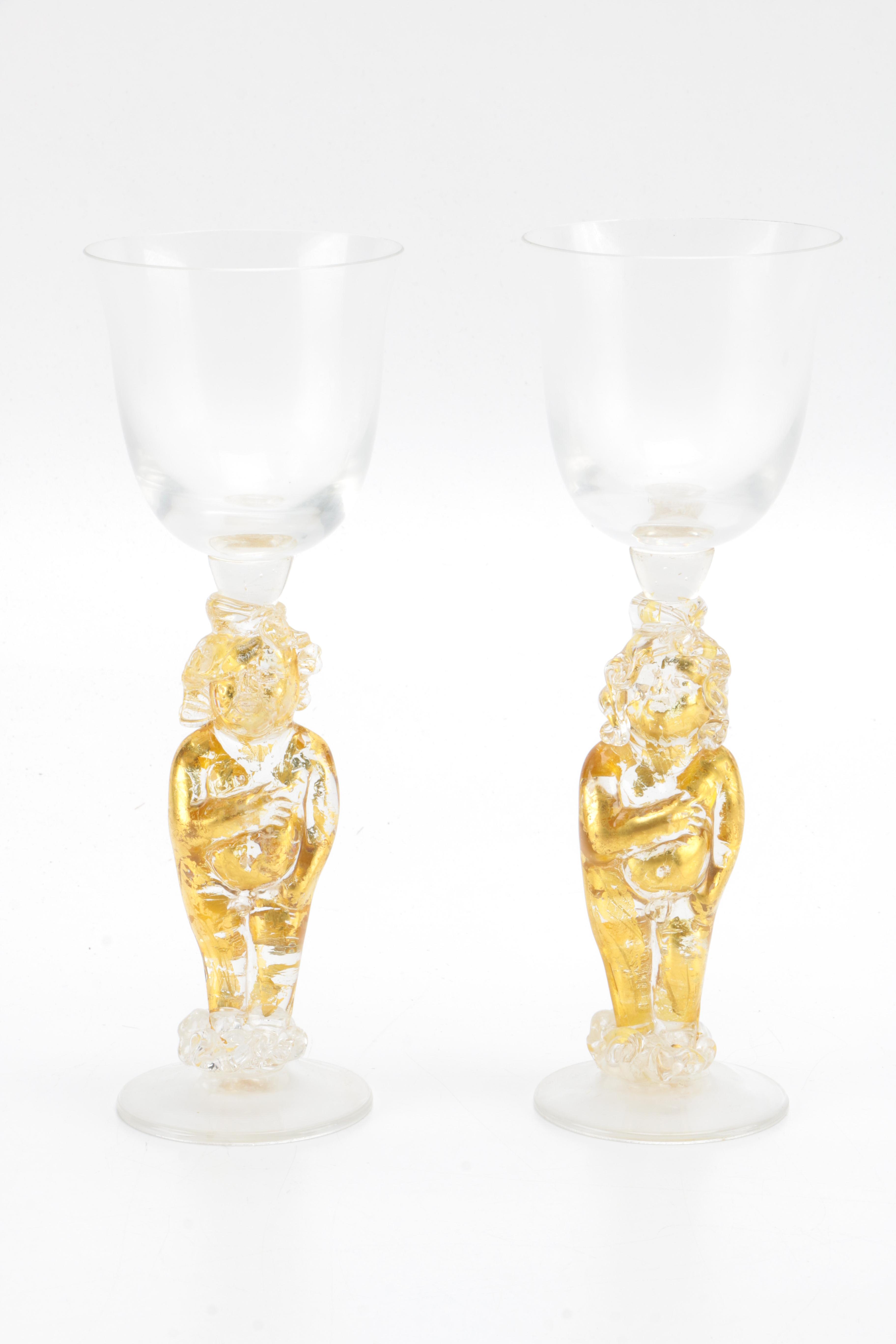 Flutes and Cordial Glassware Featuring Randy Strong