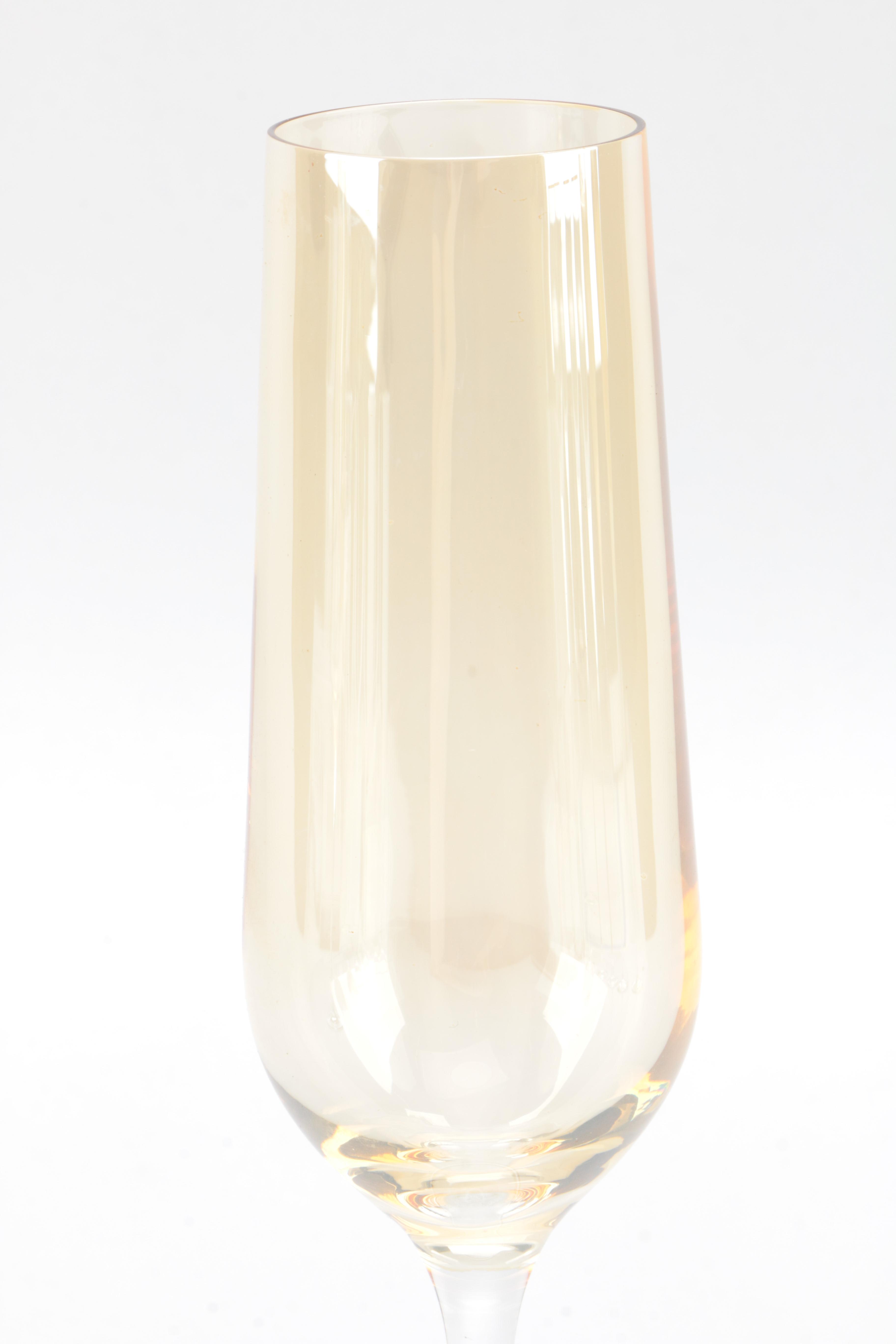 Flutes and Cordial Glassware Featuring Randy Strong