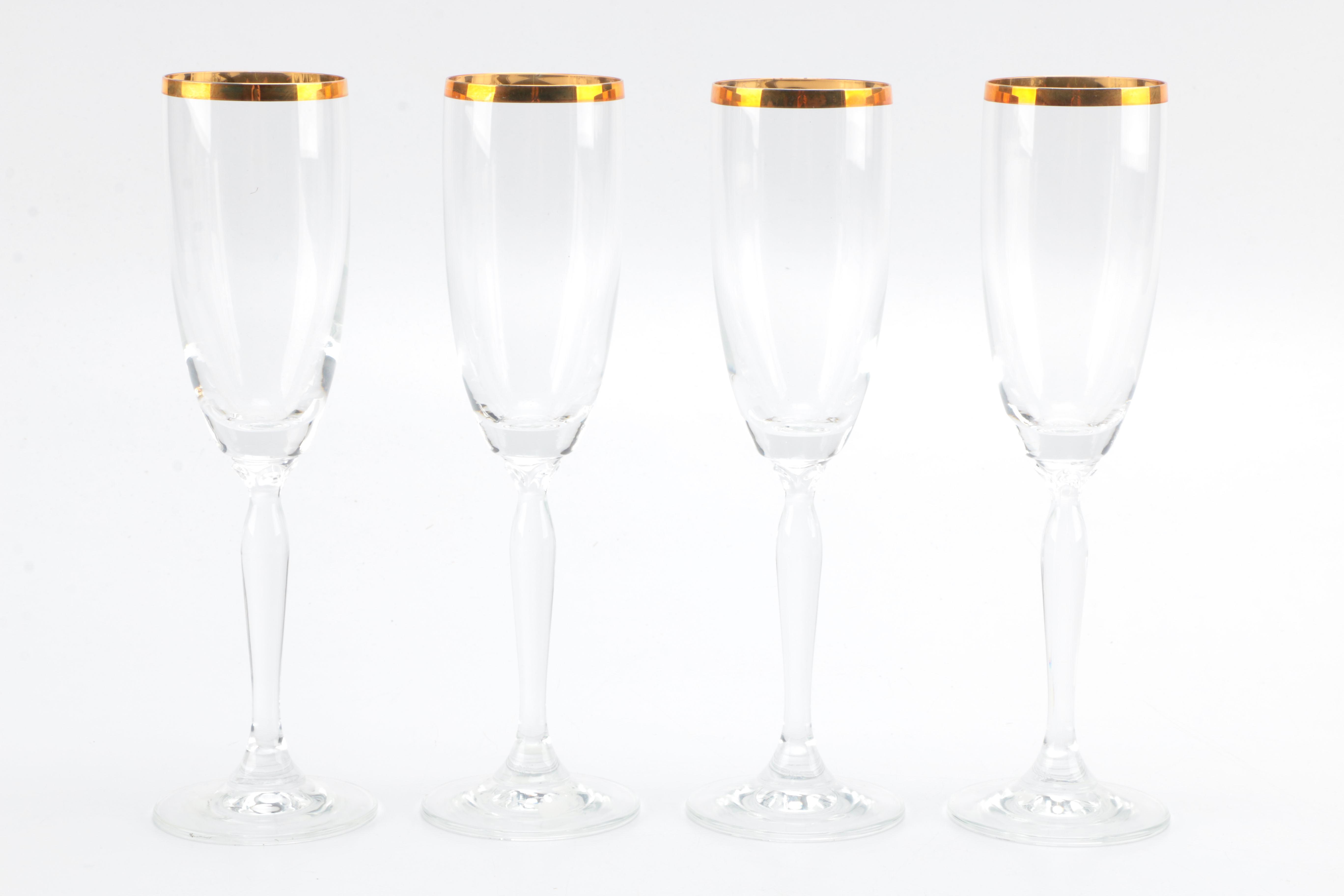 Flutes and Cordial Glassware Featuring Randy Strong