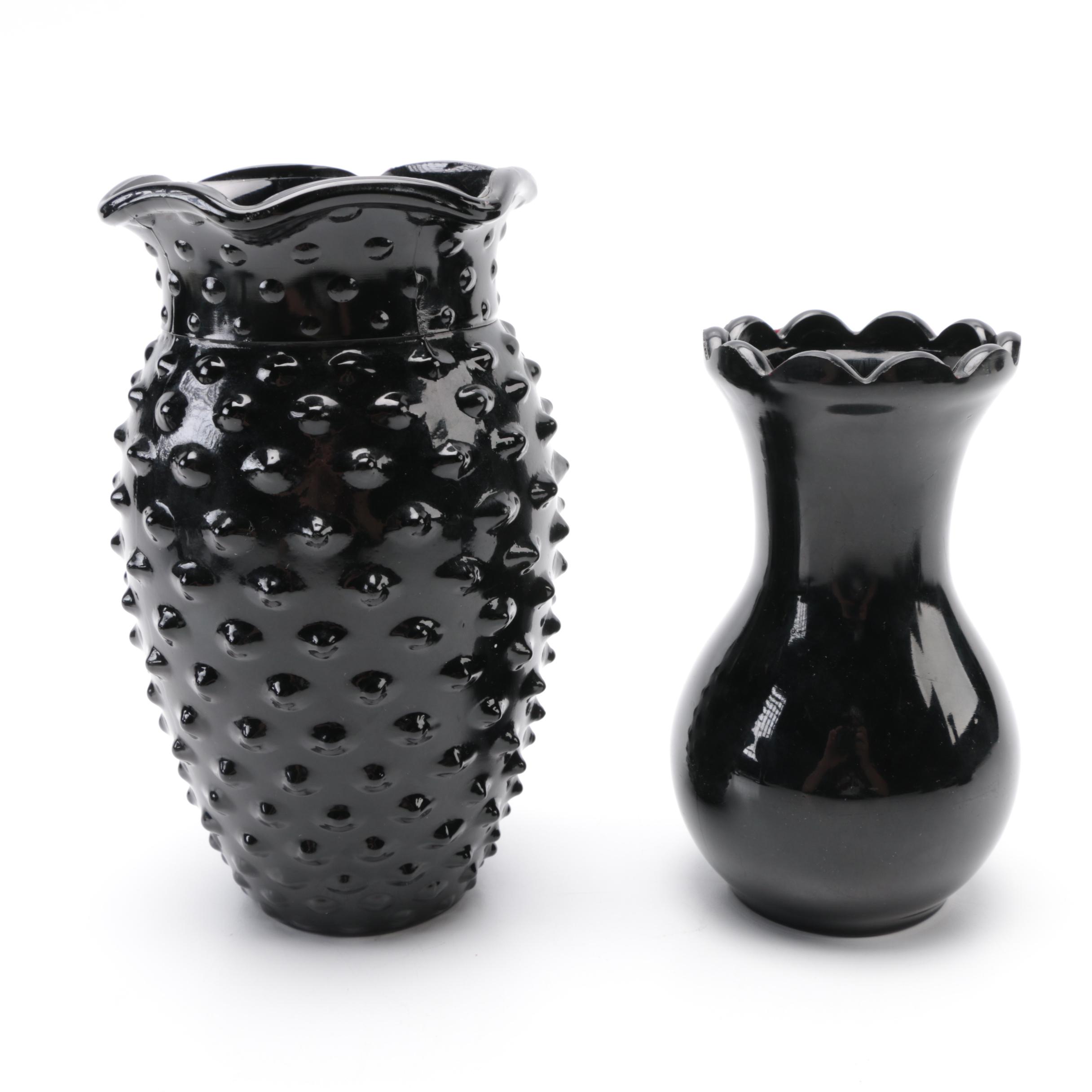 Amethyst Colored Decor, Trays, and Vases