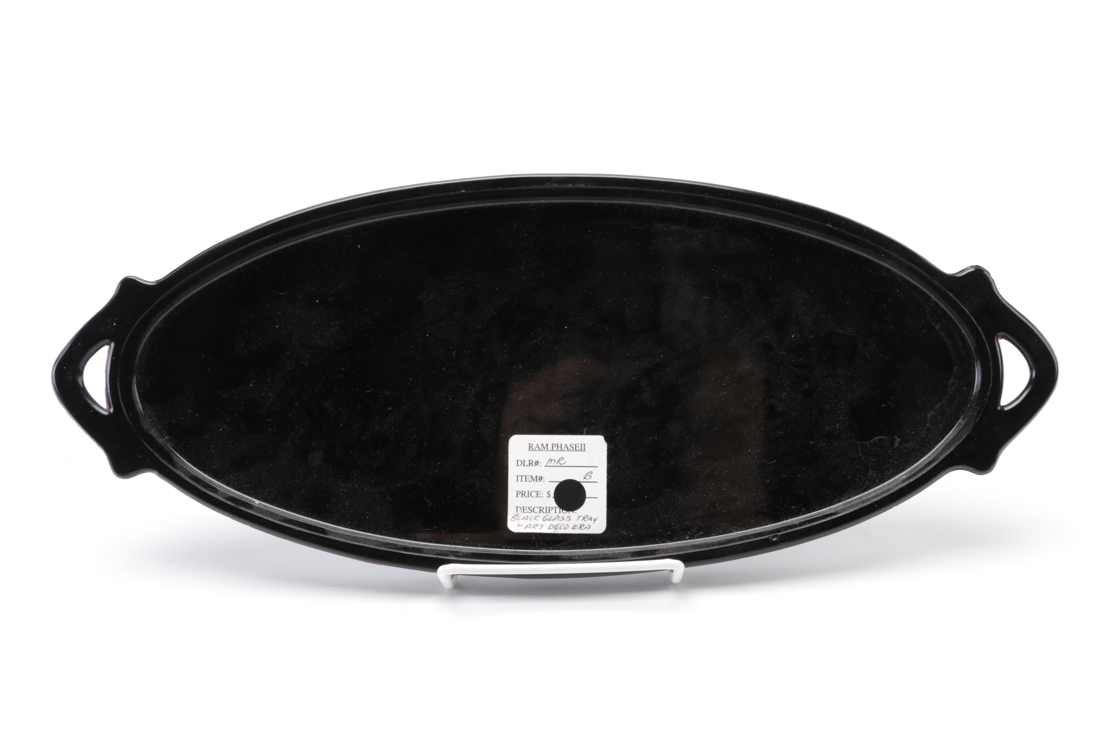 Amethyst Colored Decor, Trays, and Vases