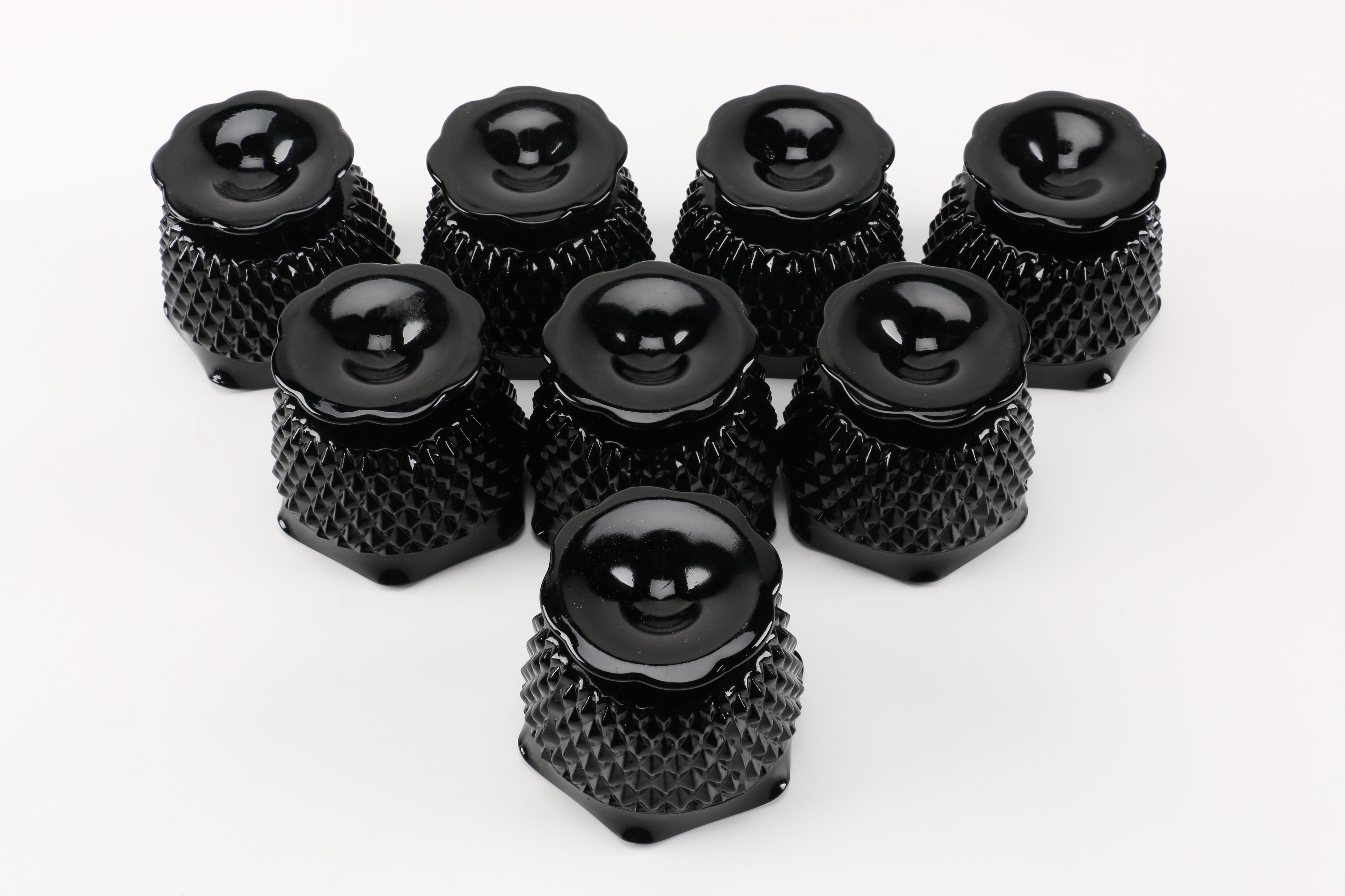 Tiara Exclusives Black Amethyst Glassware