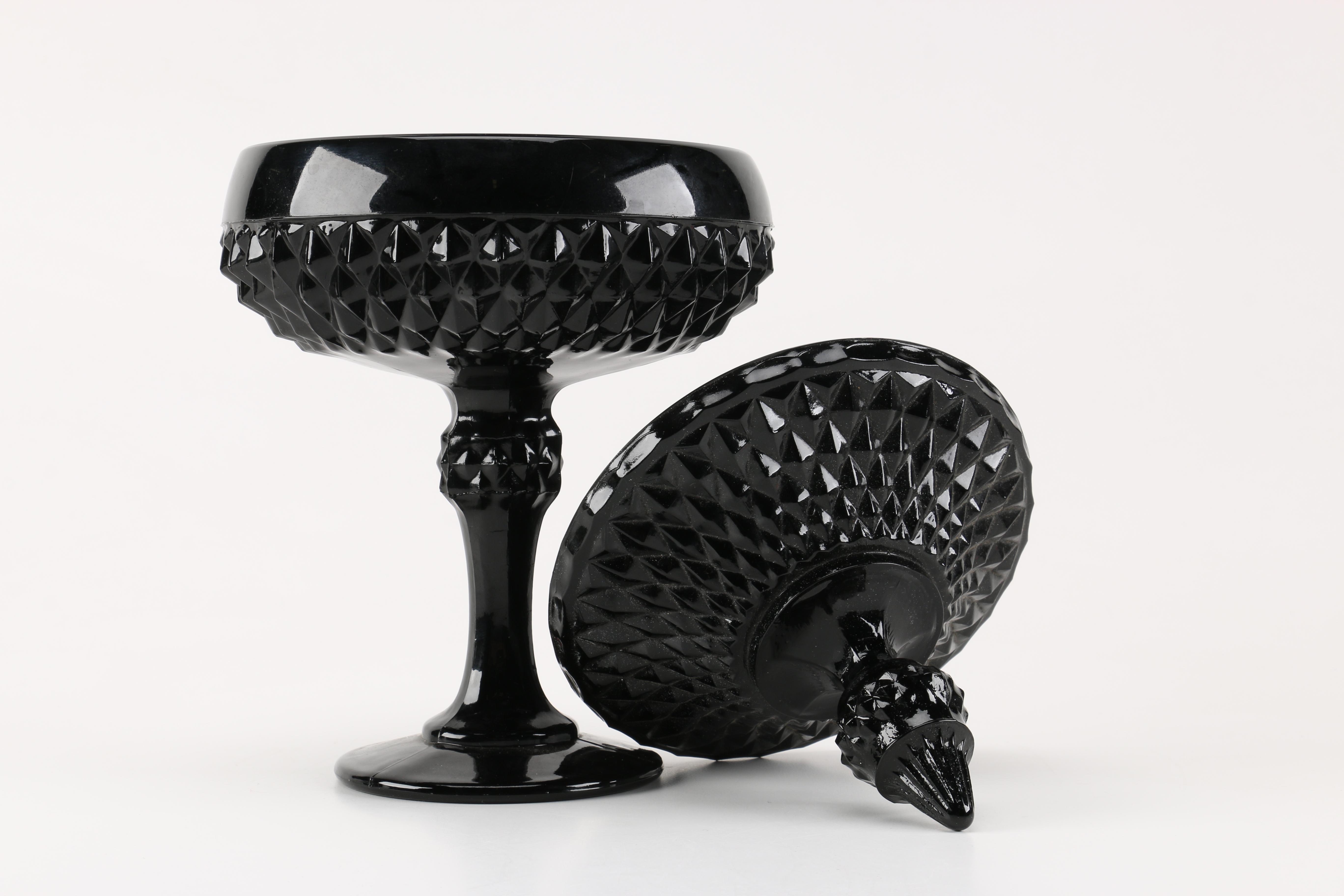 Tiara Exclusives Black Amethyst Glassware