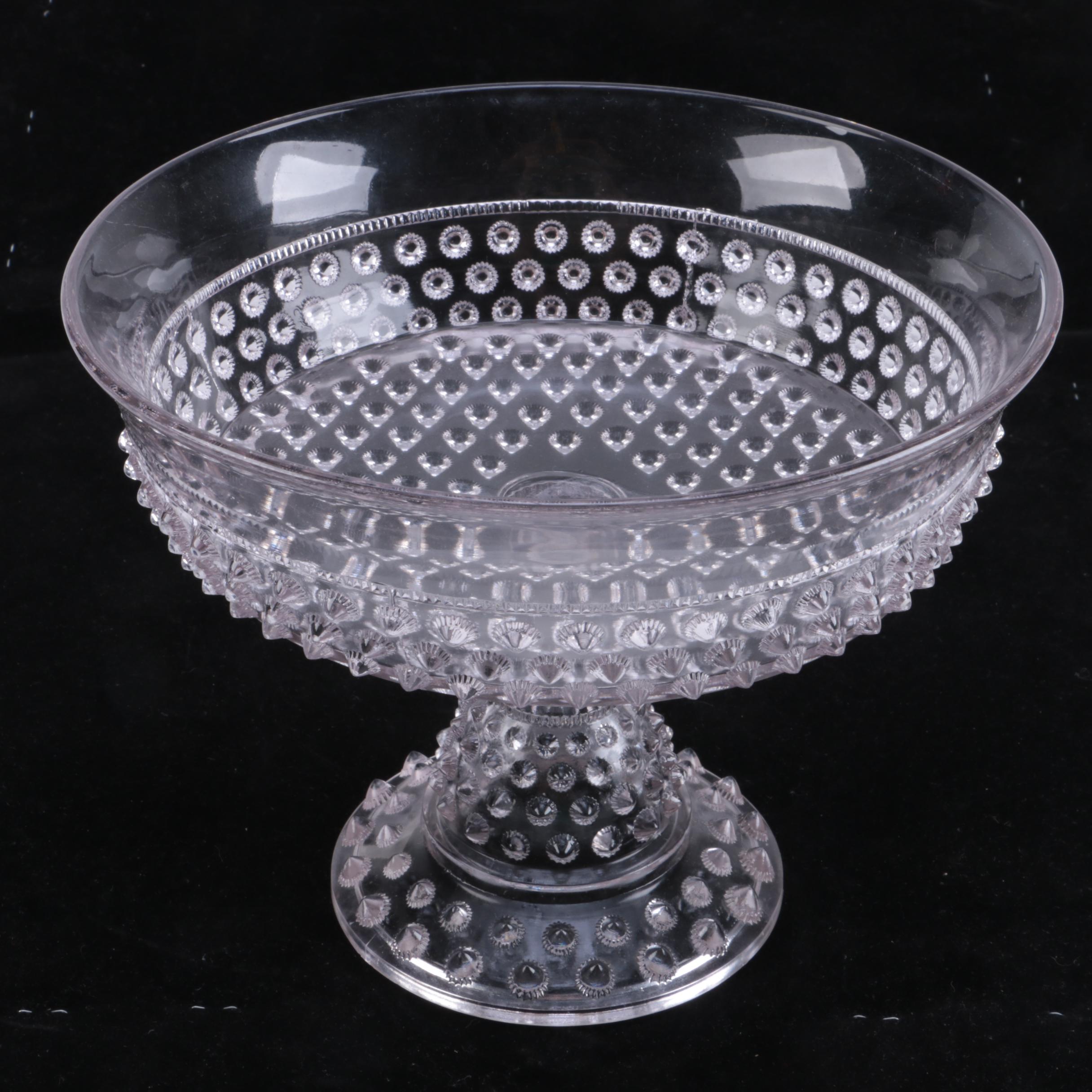 Pressed Glass Including Indiana Glass "Diamond Point"