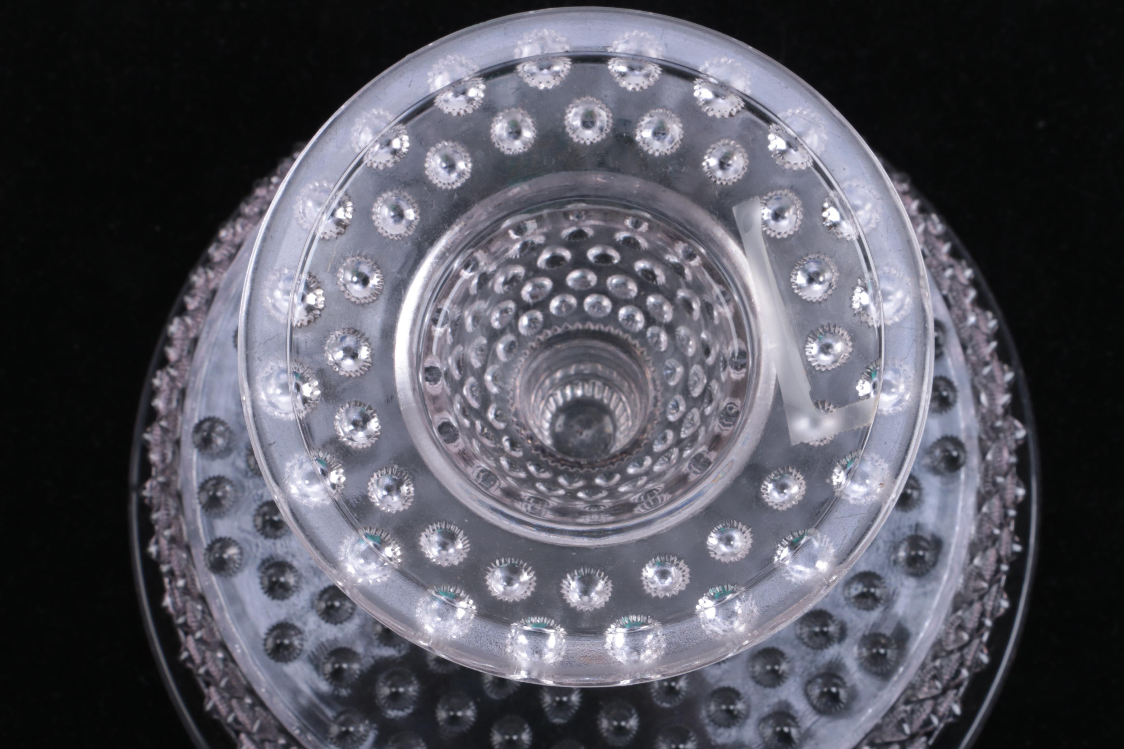 Pressed Glass Including Indiana Glass "Diamond Point"