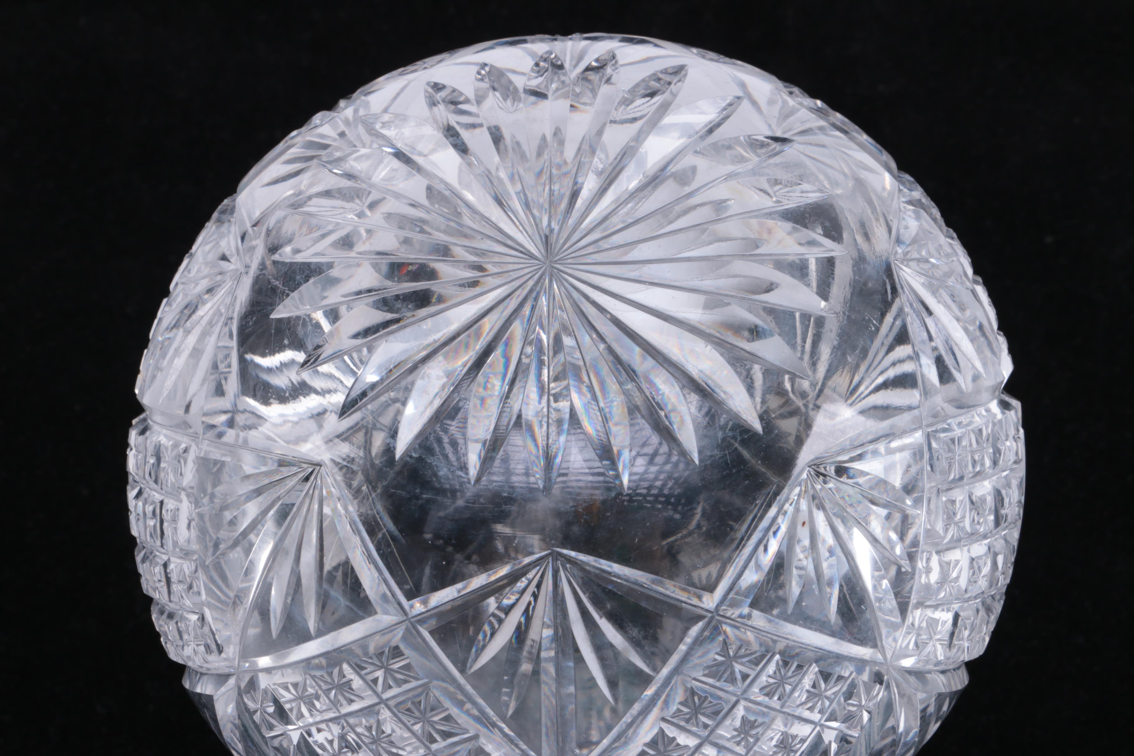 Pressed Glass Including Indiana Glass "Diamond Point"