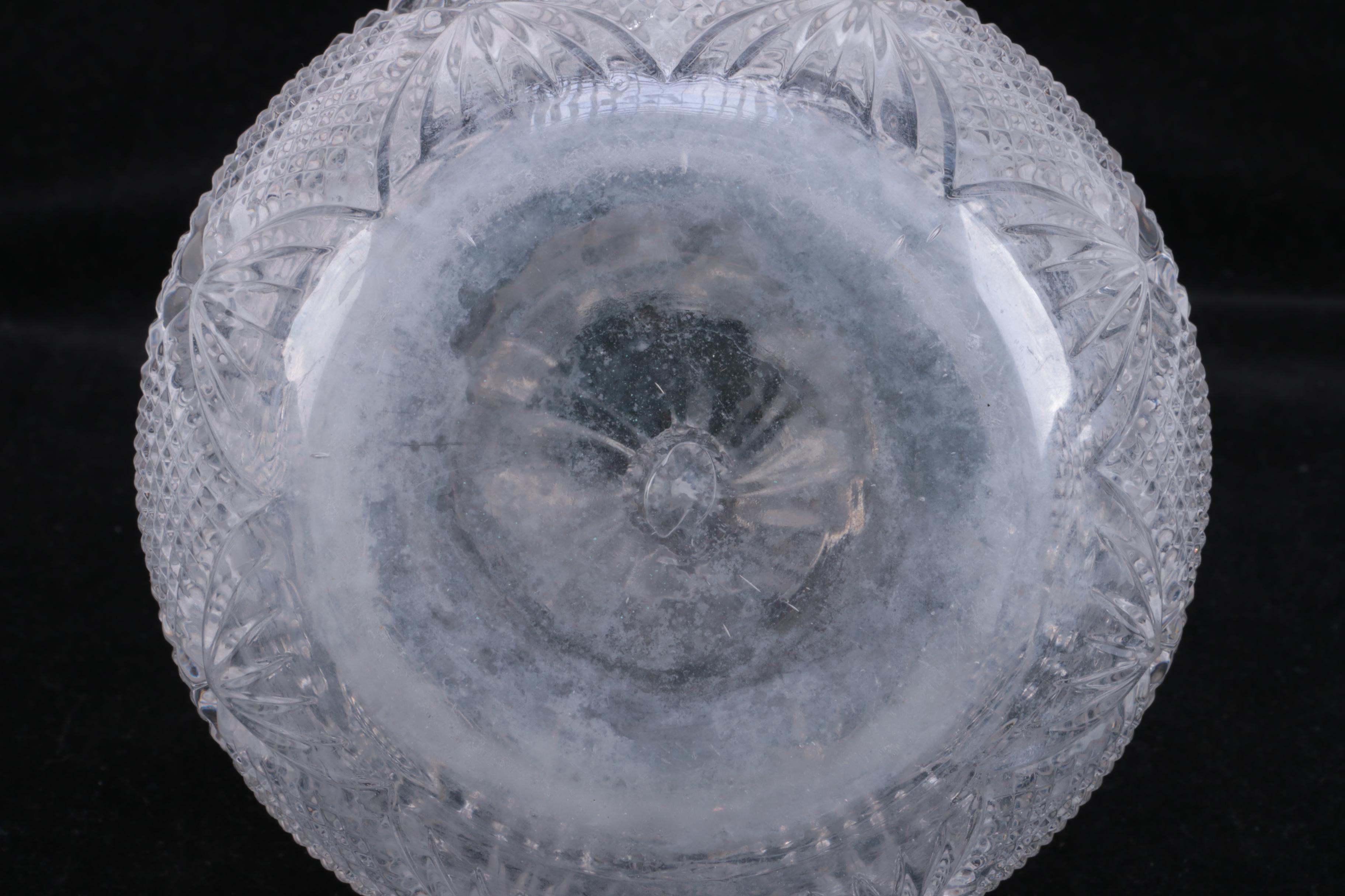 Pressed Glass Including Indiana Glass "Diamond Point"