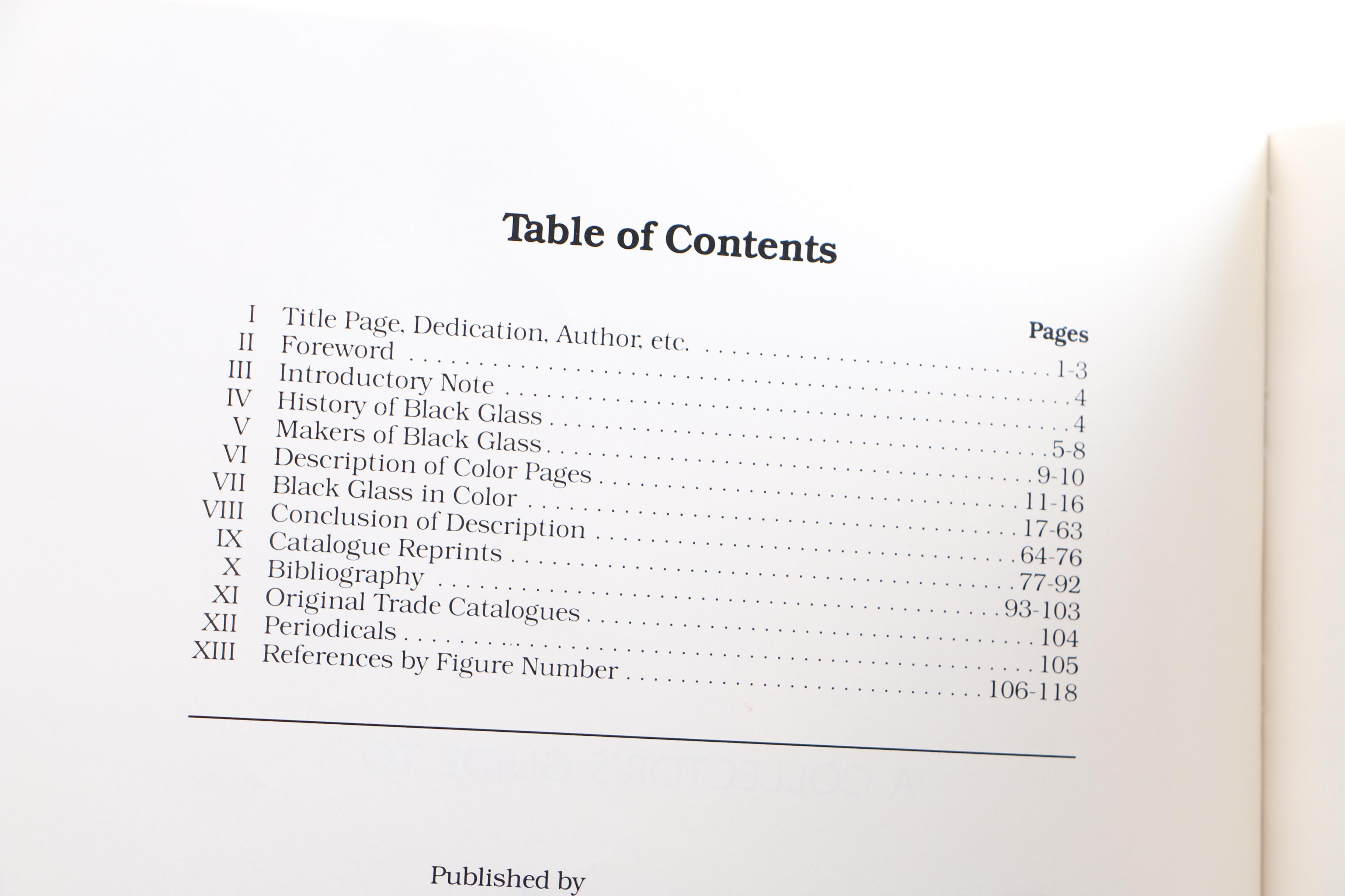 Vintage Black Amethyst Glassware Grouping