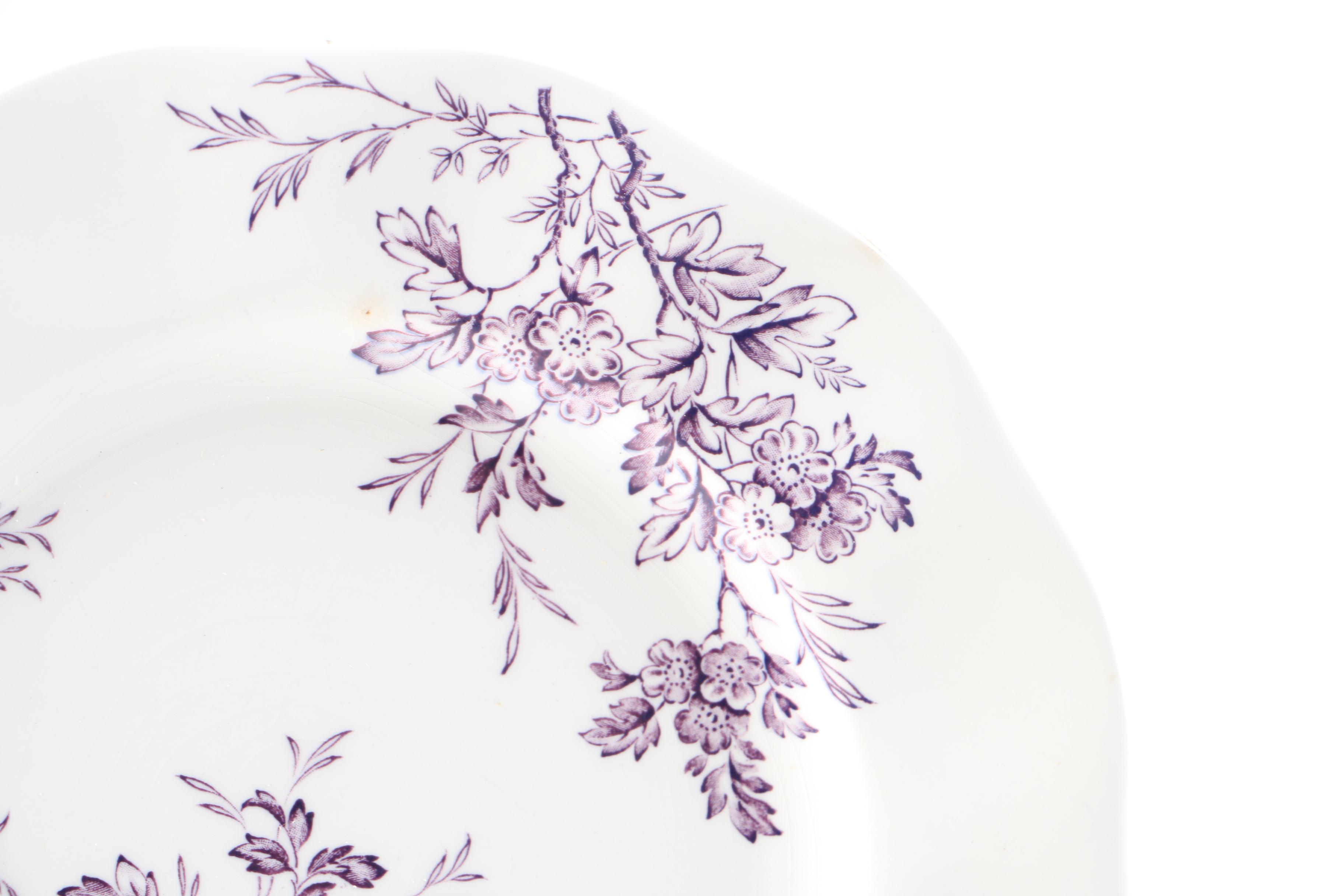 Wedgwood & Co Ltd "Springtime" Porcelain Plate