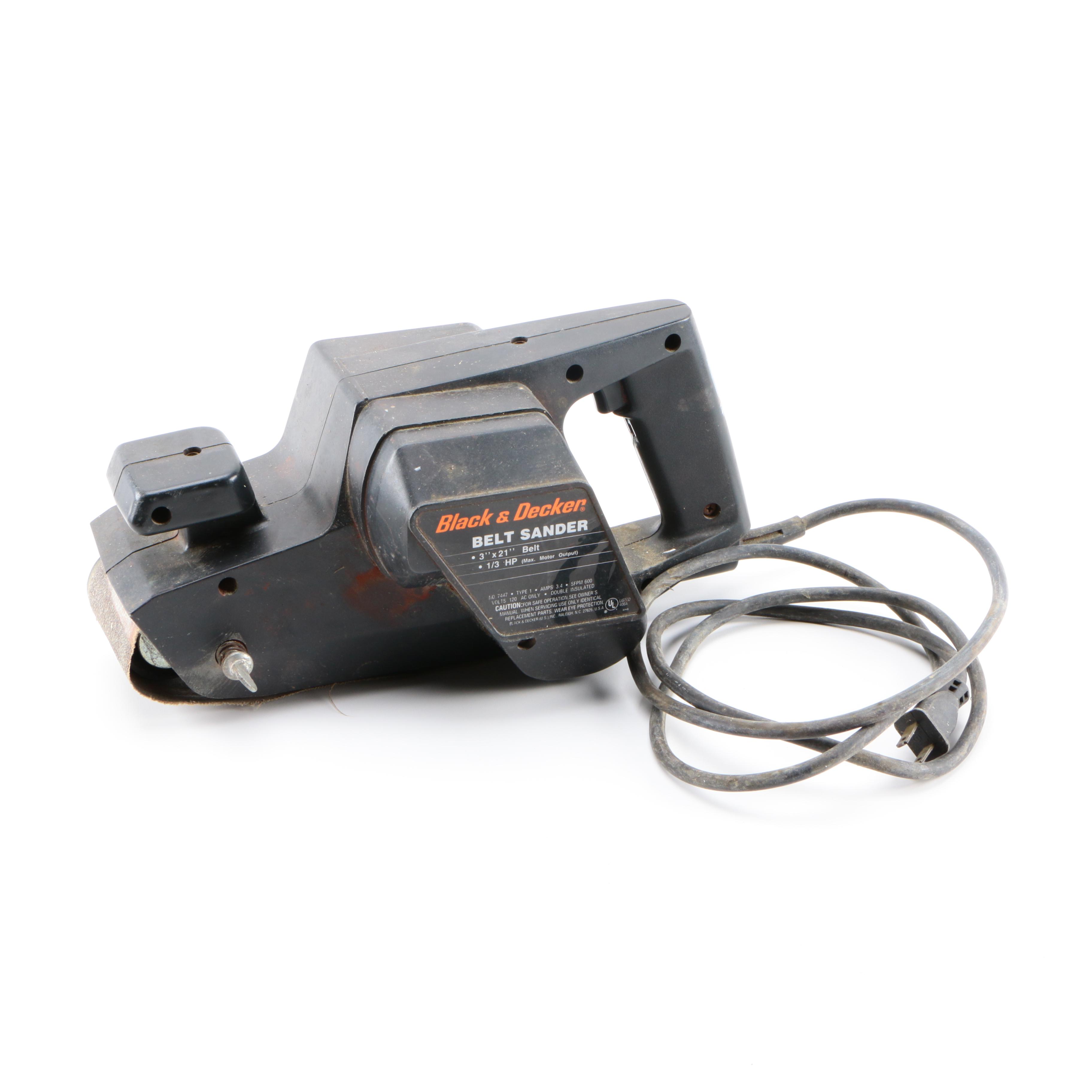 Black and Decker Belt Sander